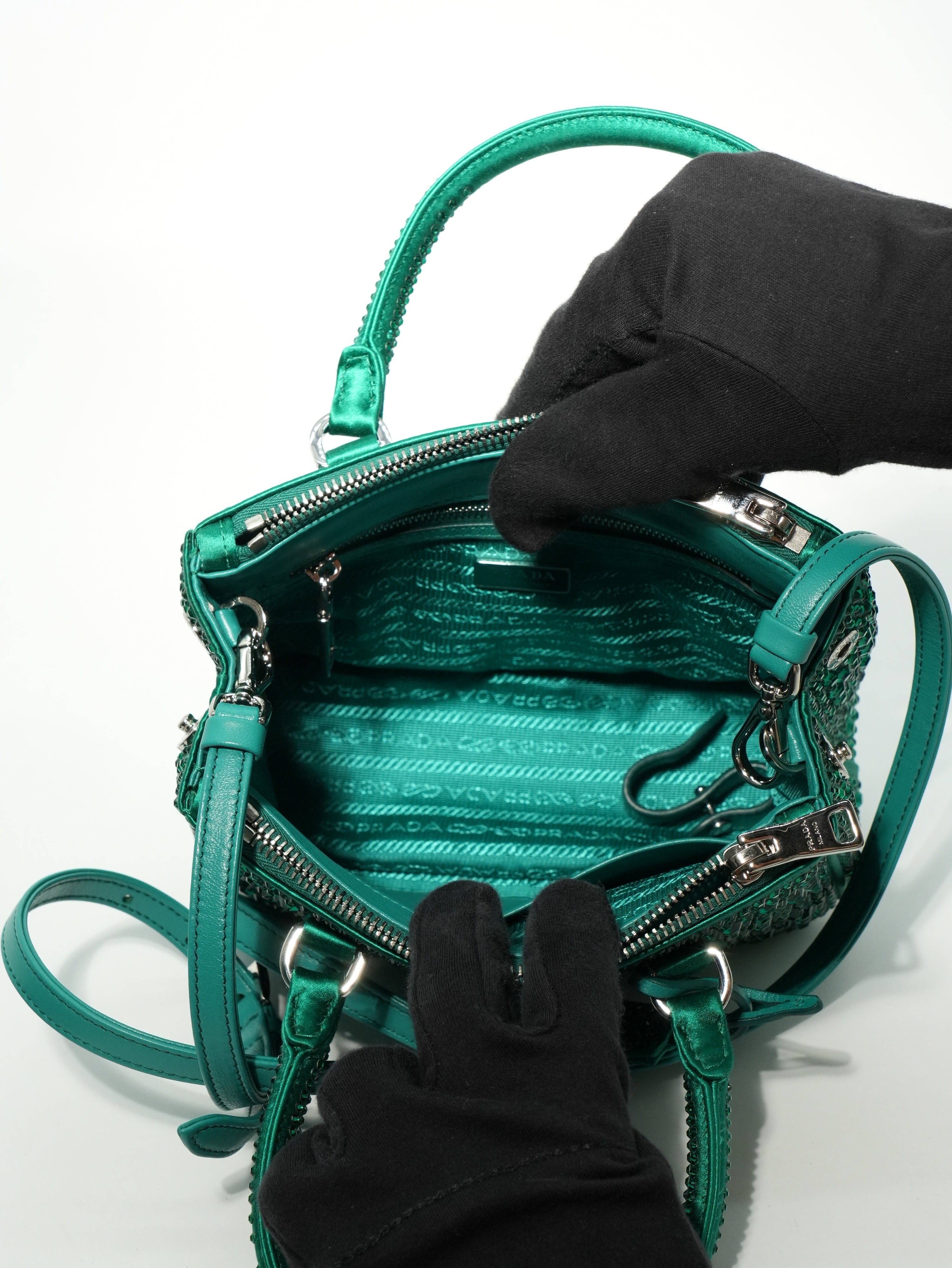 Prada Mini Galleria Crystal