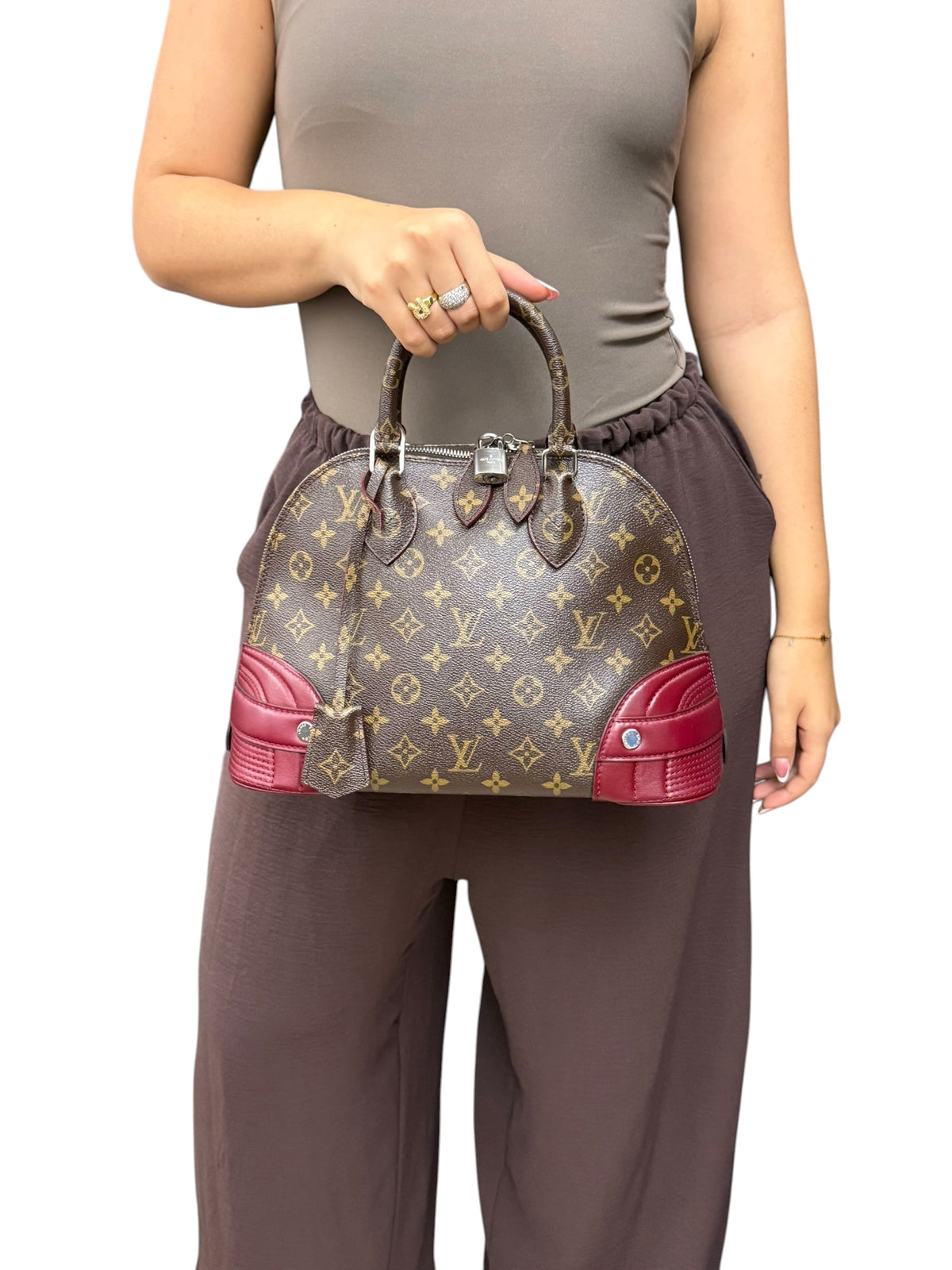 Louis Vuitton Alma Shiny Pm Monogram