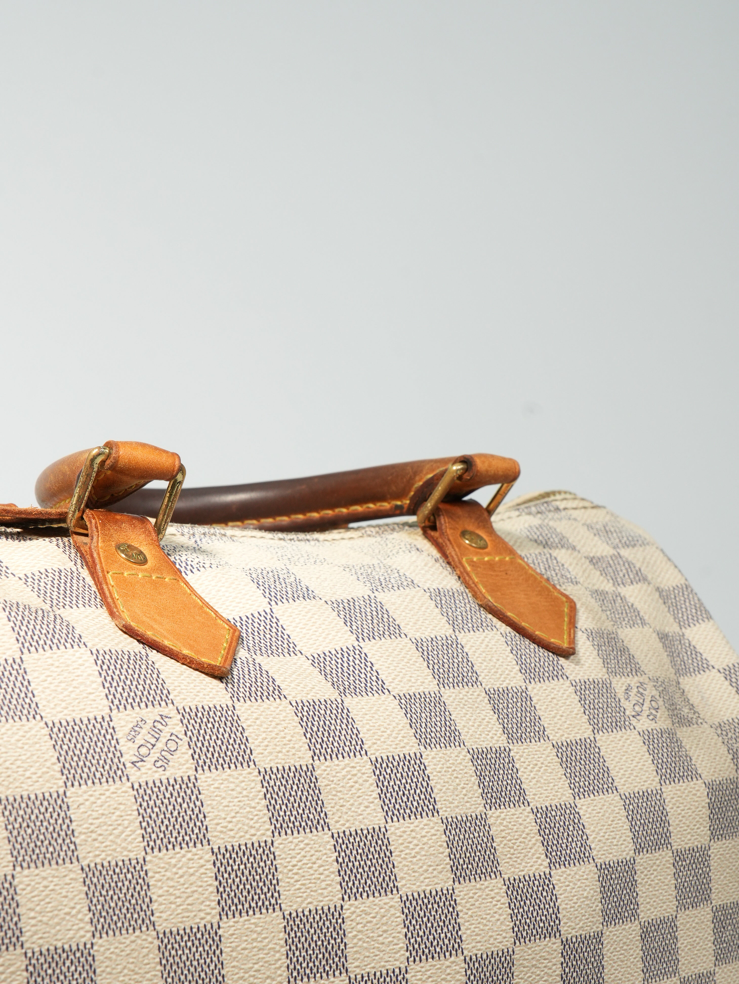 Louis Vuitton Speedy 30 Damier Azur