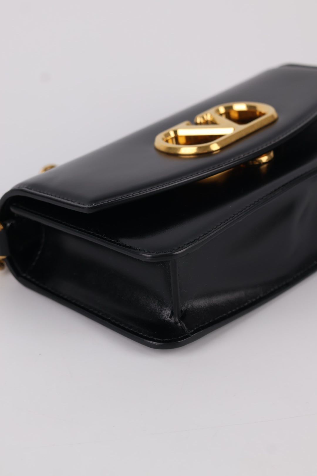 Valentino Clutch Vain in Pelle