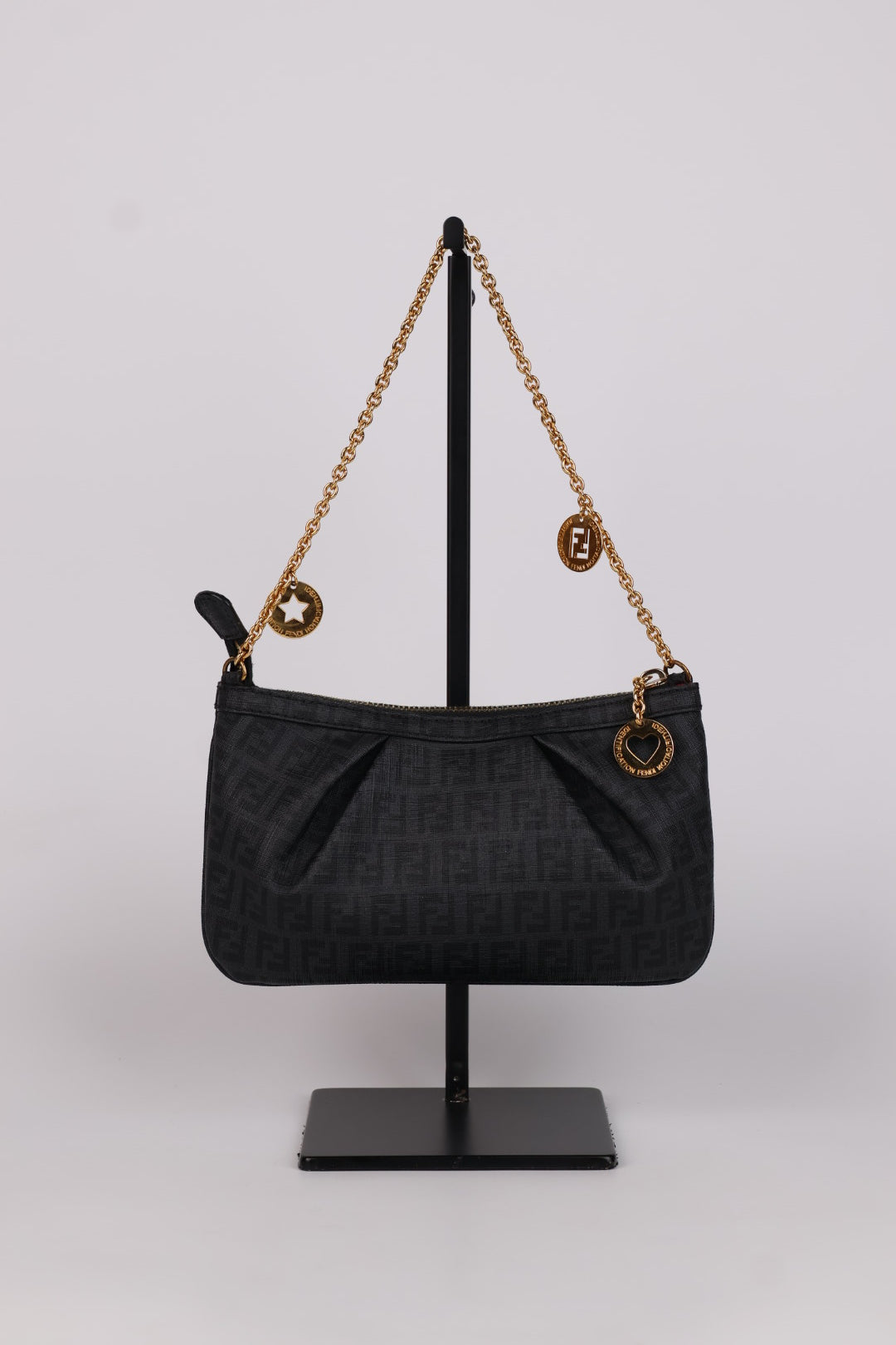 Fendi Pochette Chain FF Zucchino