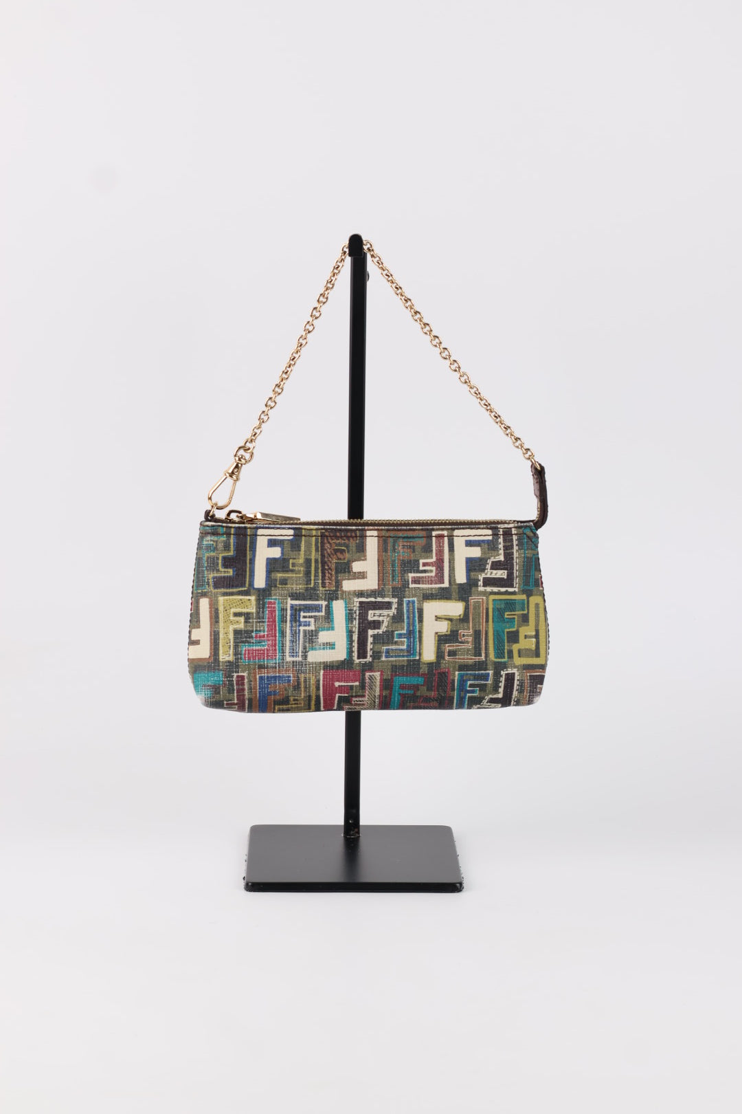 Fendi Chain Pochette FF Multicolor