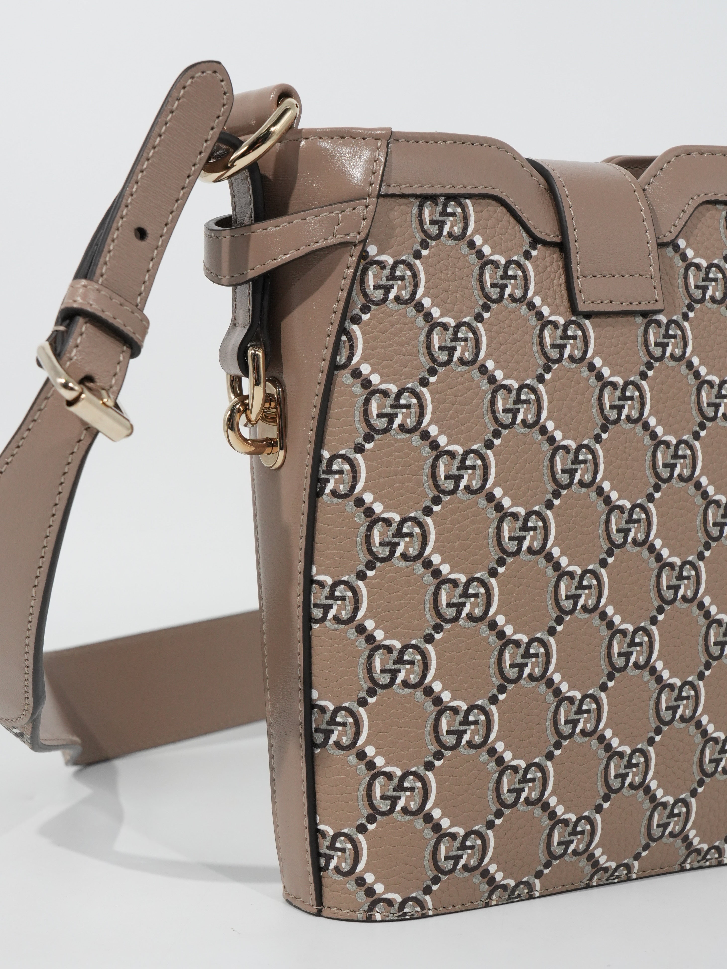 Gucci Mini Bucket GG in Pelle