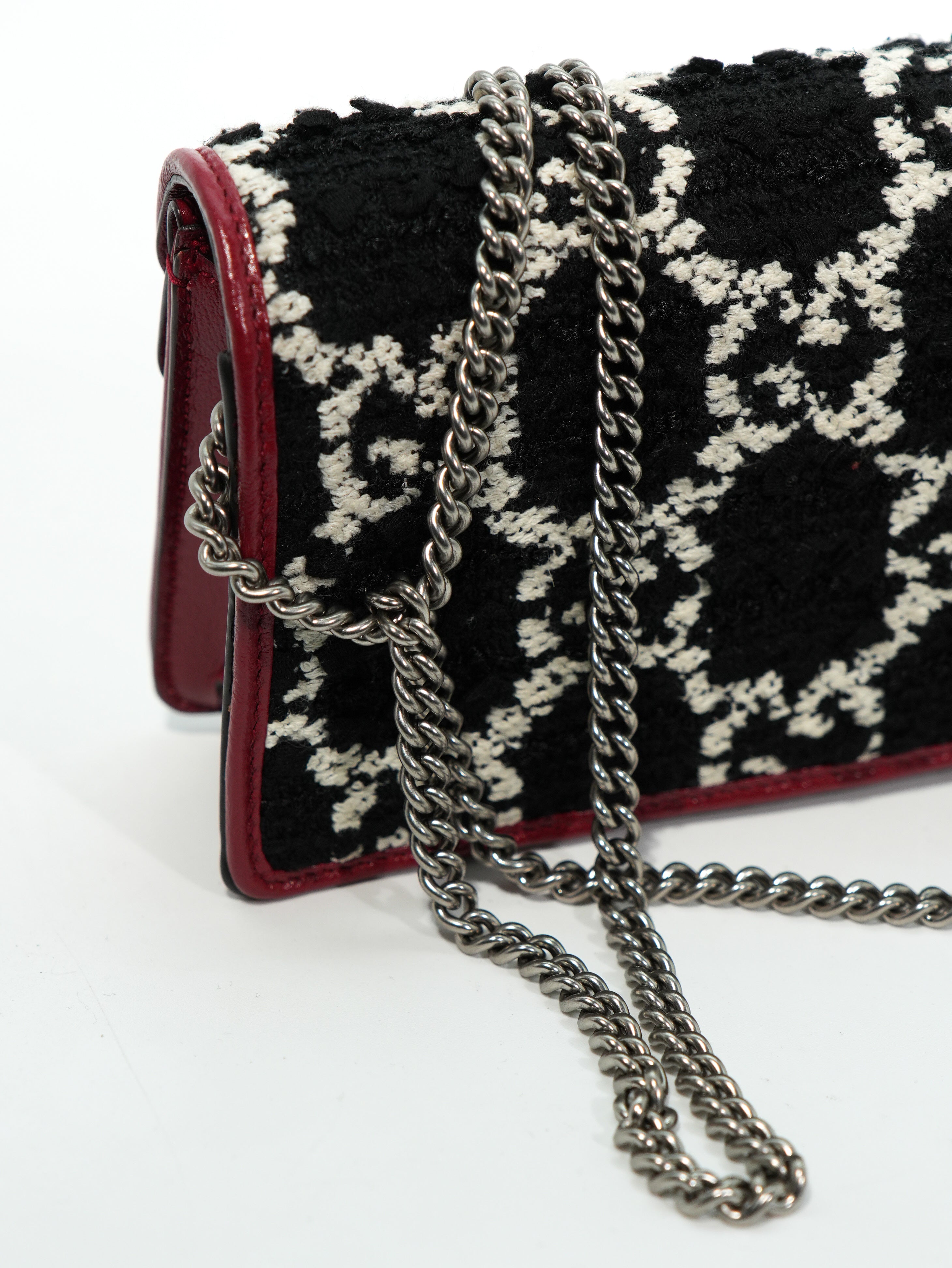 Guccio Mini Dionysus GG Tweed