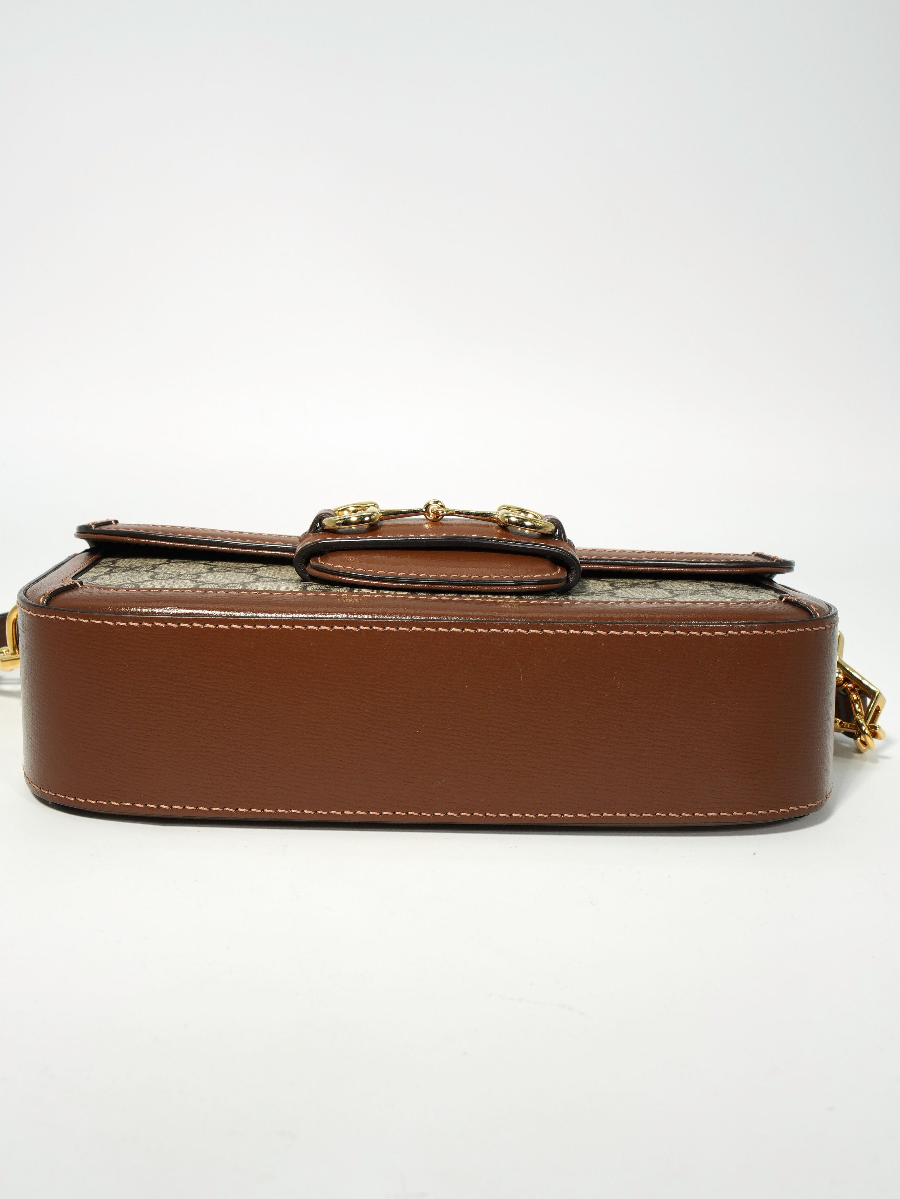 Gucci Horsebit East-West GG Supreme