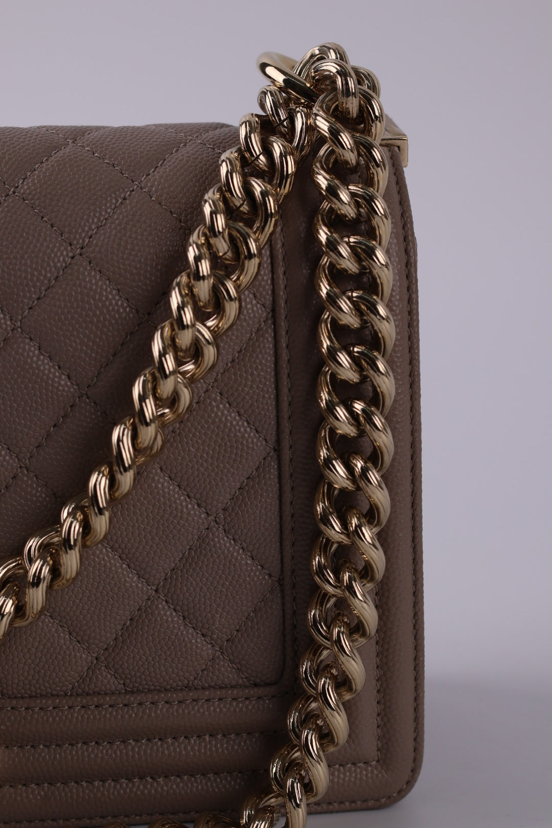 Chanel Boy Media Caviar