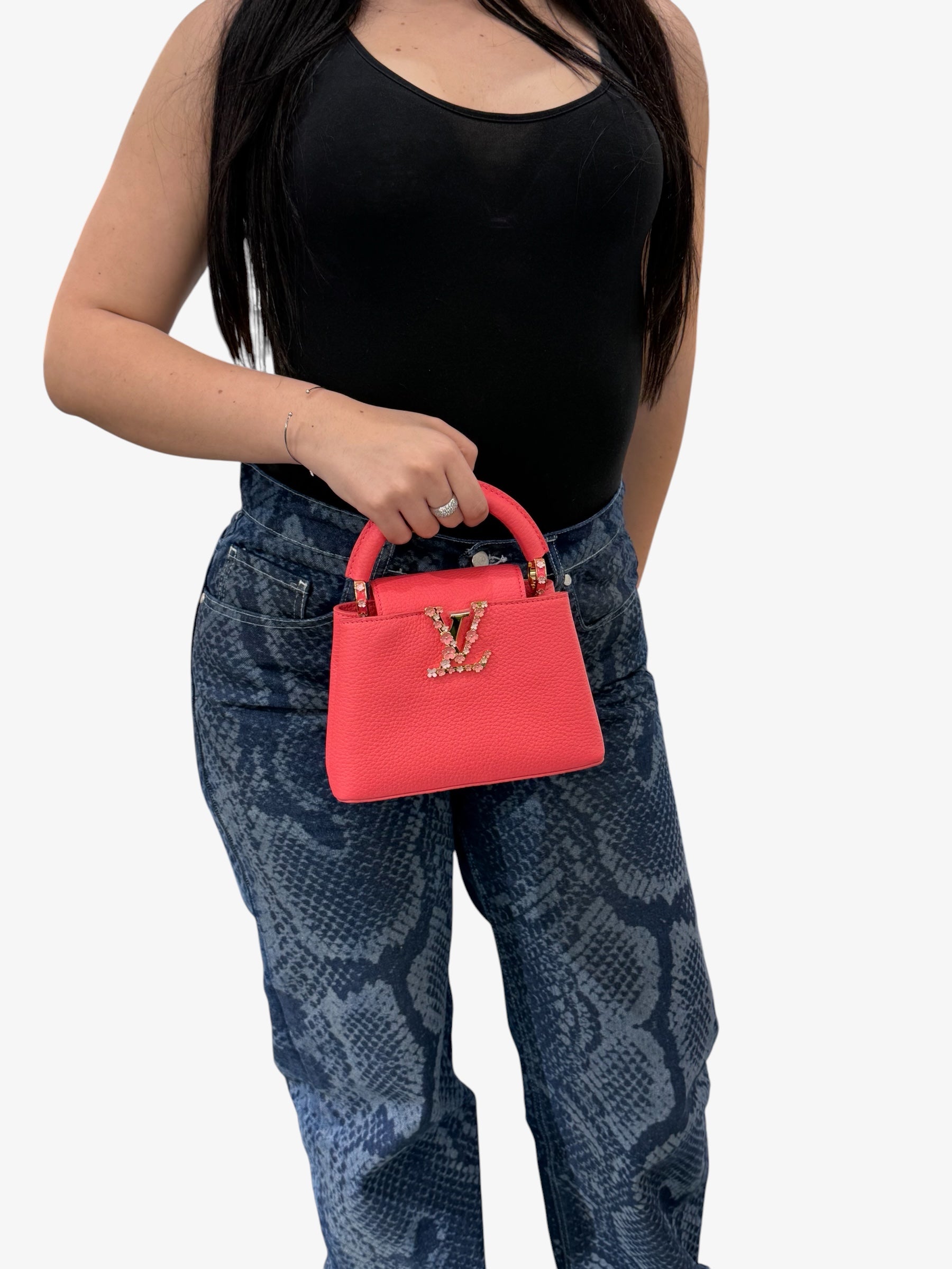 Louis Vuitton Capucines Mini Bloom