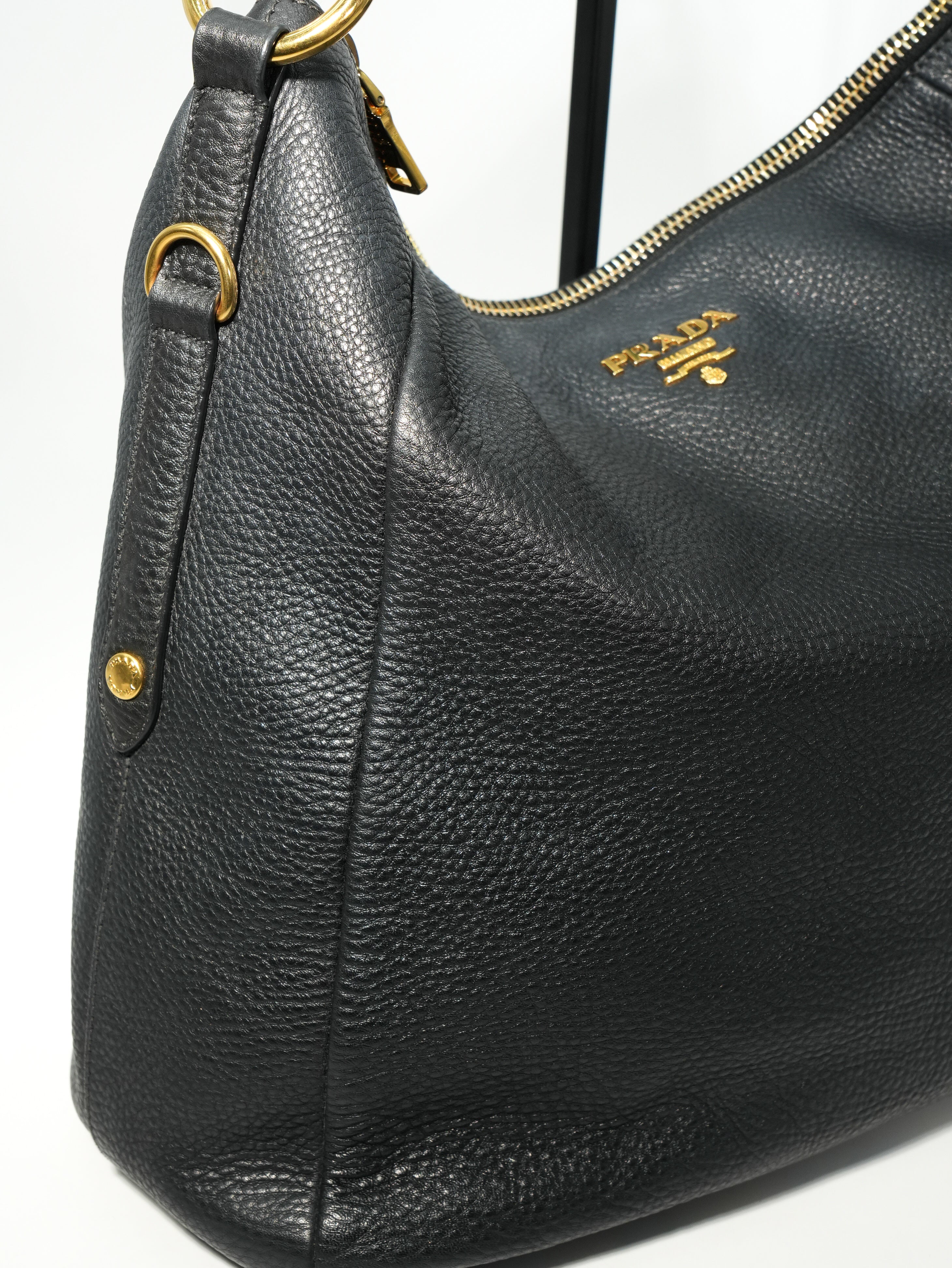 Prada Soft Bag in Pelle