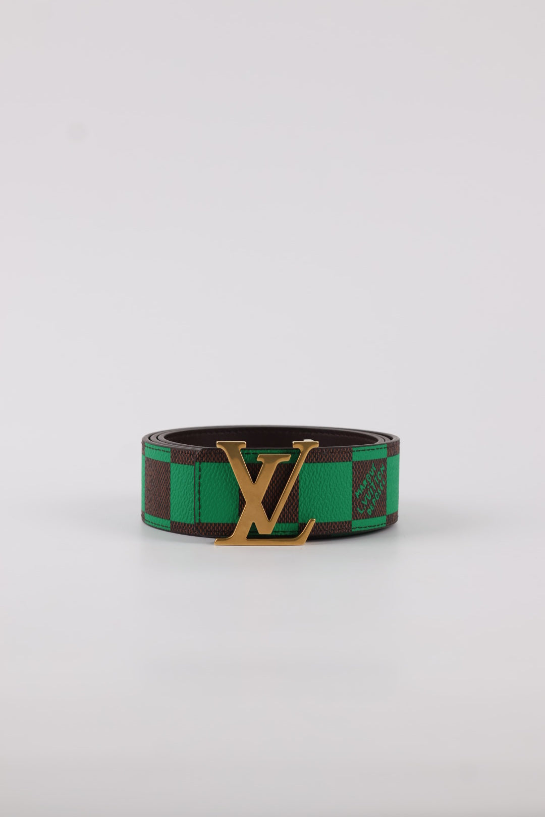 Louis Vuitton Cintura Initiales Damier Pop Reversibile