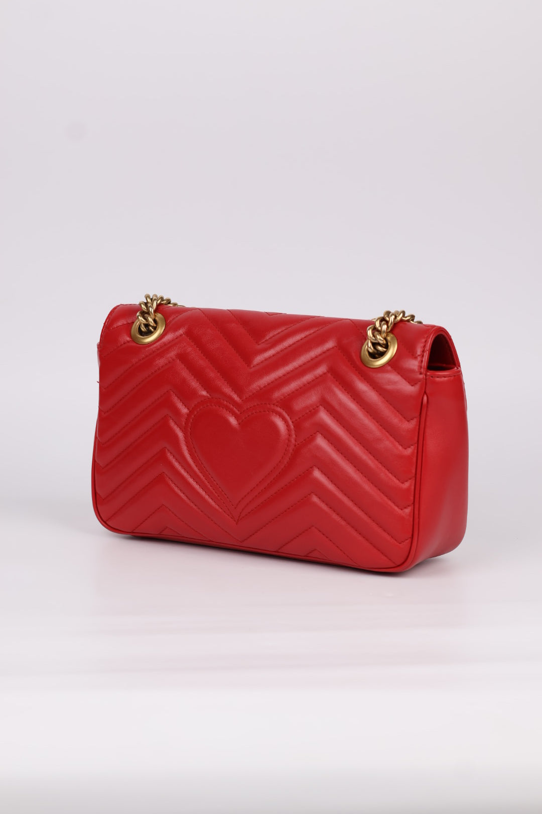 Gucci GG Marmont Media in Pelle Matelassé