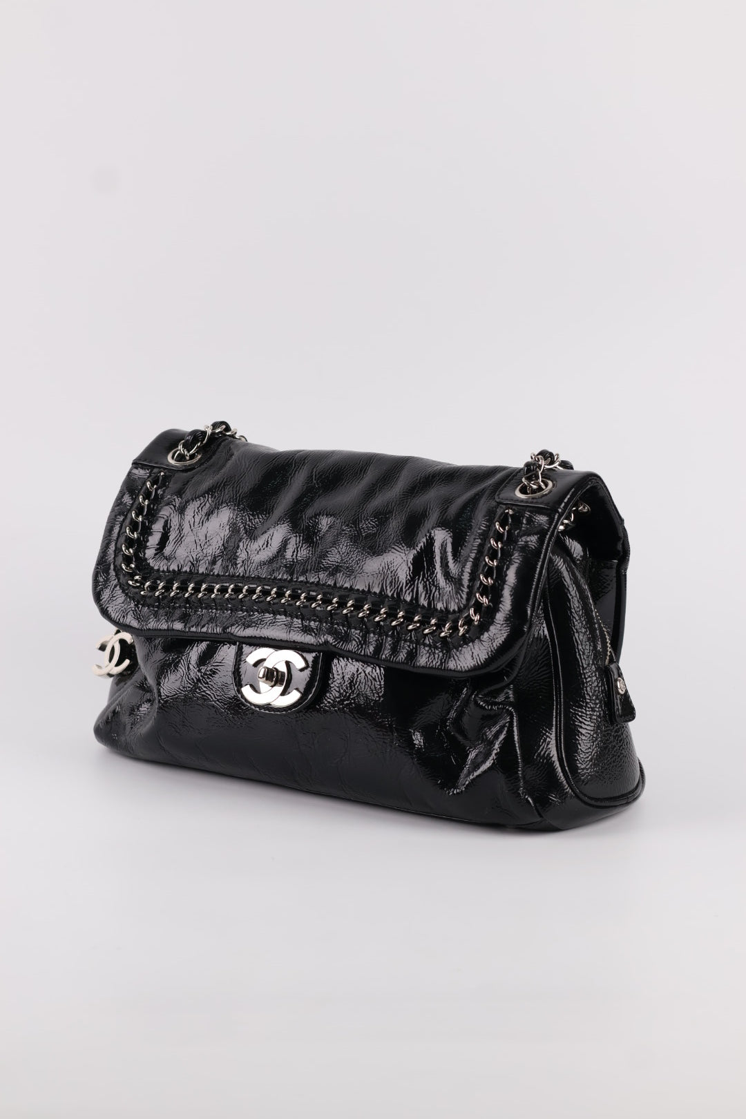 Chanel Classic Chain a Spalla Vernis
