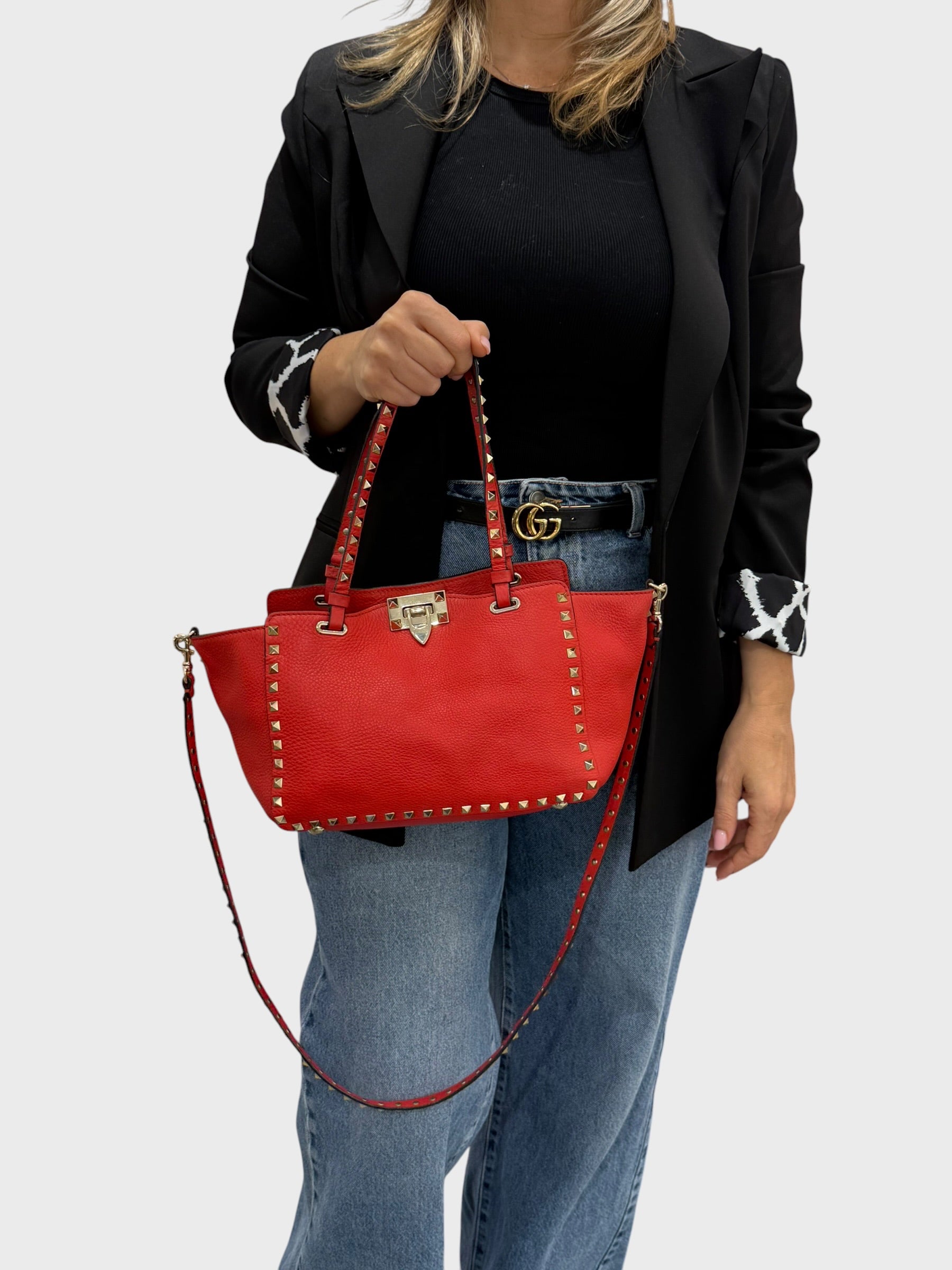 Valentino Rockstud Tote