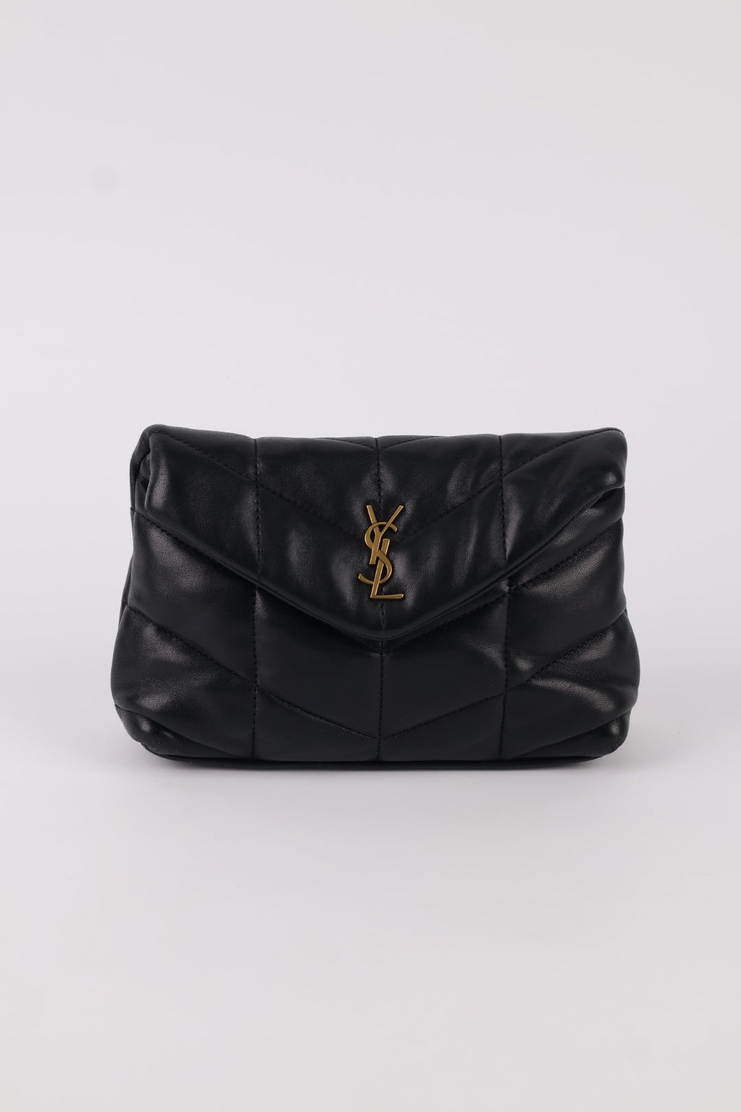 Saint Laurent Puffer Pouch