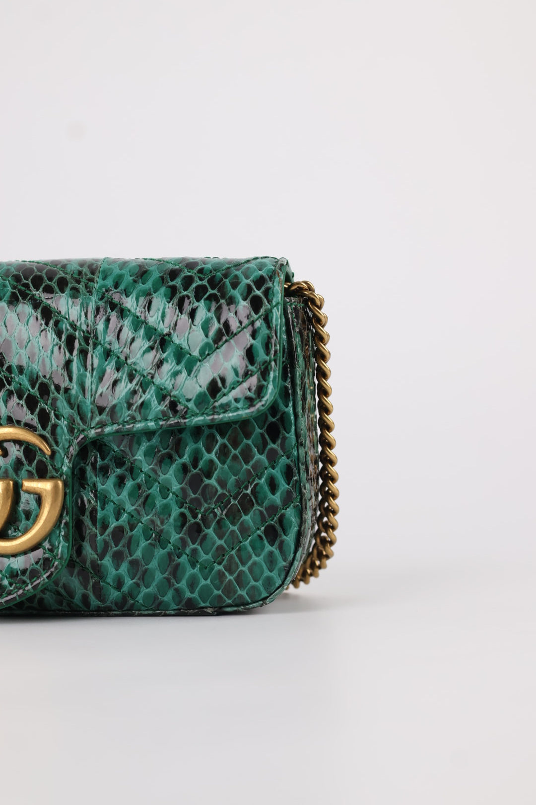Gucci GG Marmont Supermini Marmont Pitone