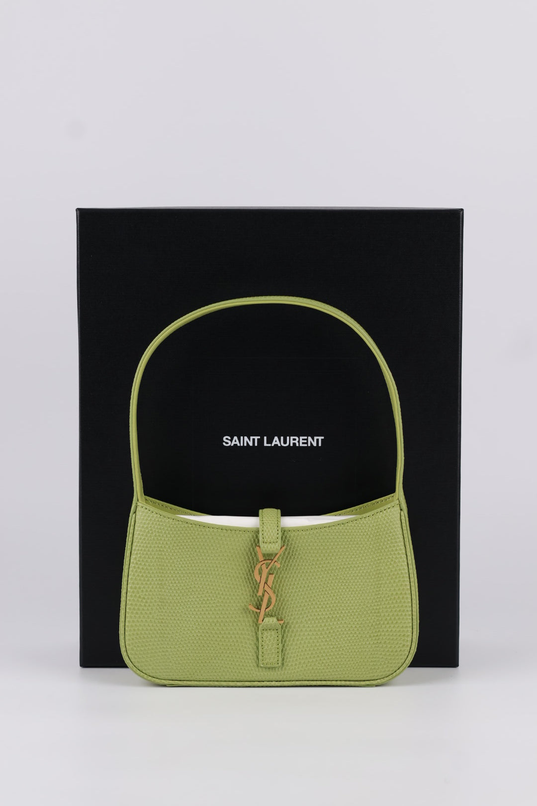 Saint Laurent Mini Hobo Le 5 À 7 Lizard