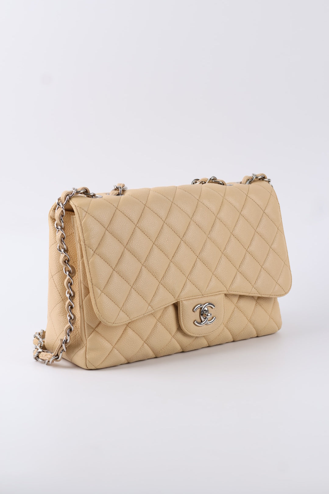 Chanel Timeless Jumbo Single Flap Caviar