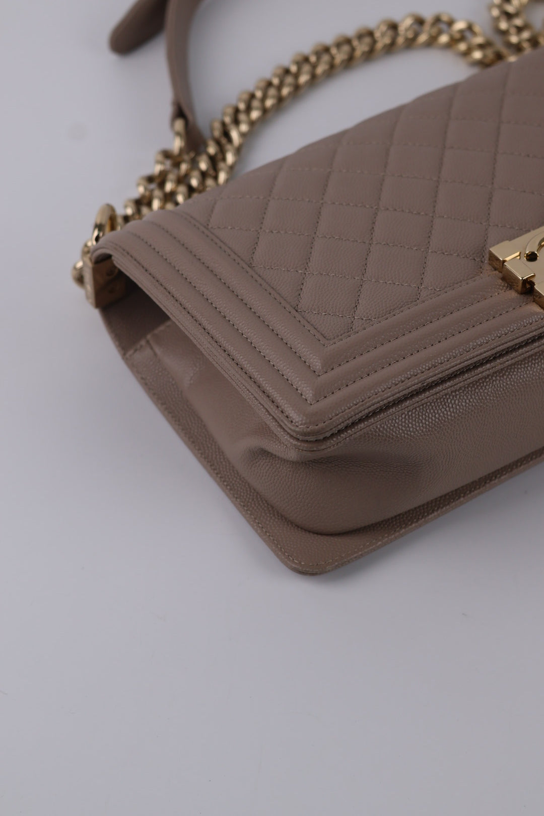 Chanel Boy Media Caviar