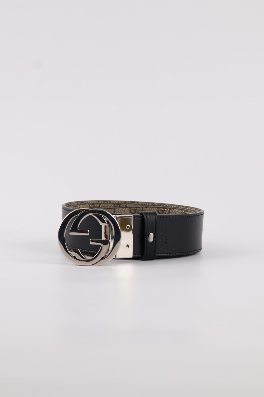 Gucci Cintura Interlocking GG Supreme