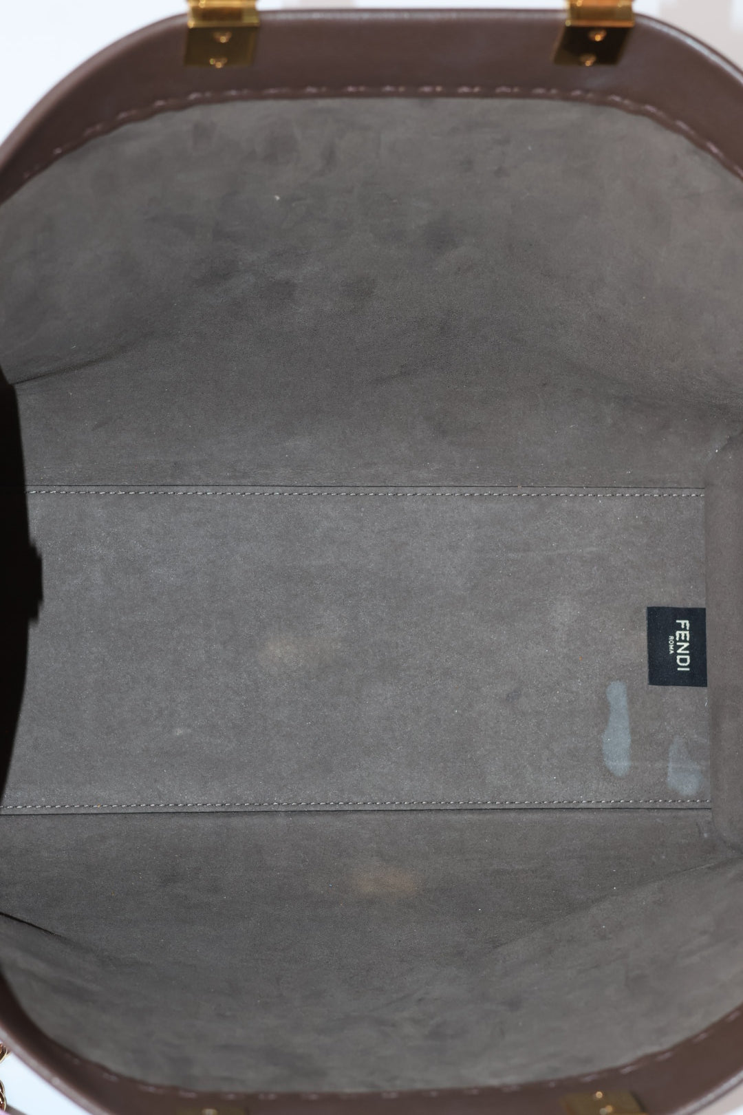 Fendi Sunshine Media in Pelle
