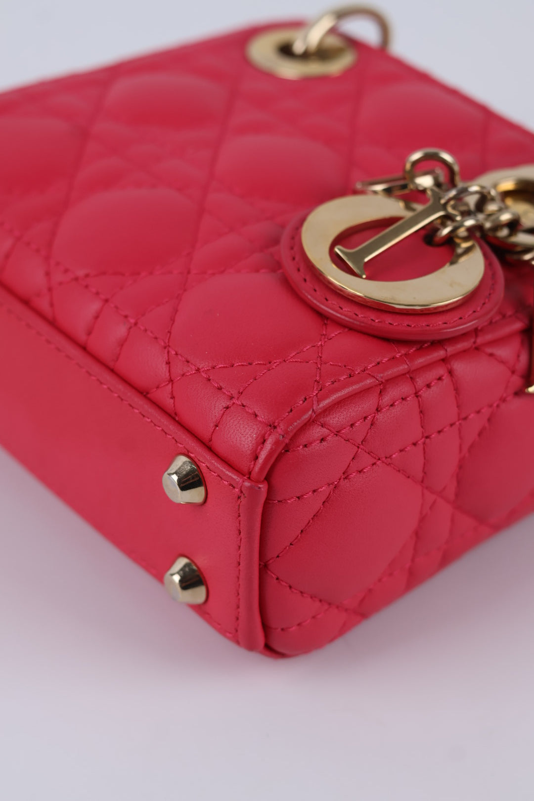 Lady Dior Micro in Pelle