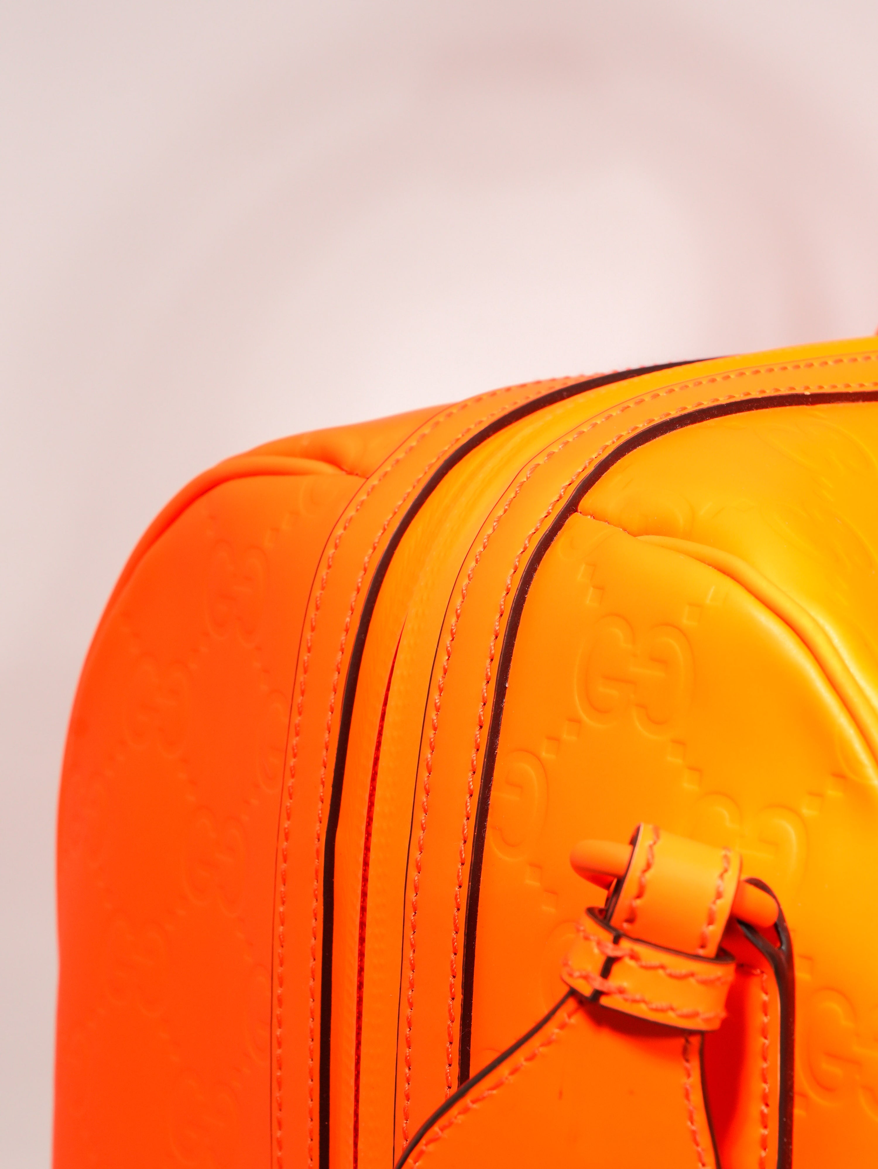 Gucci Boston Da Viaggio GG Gommato