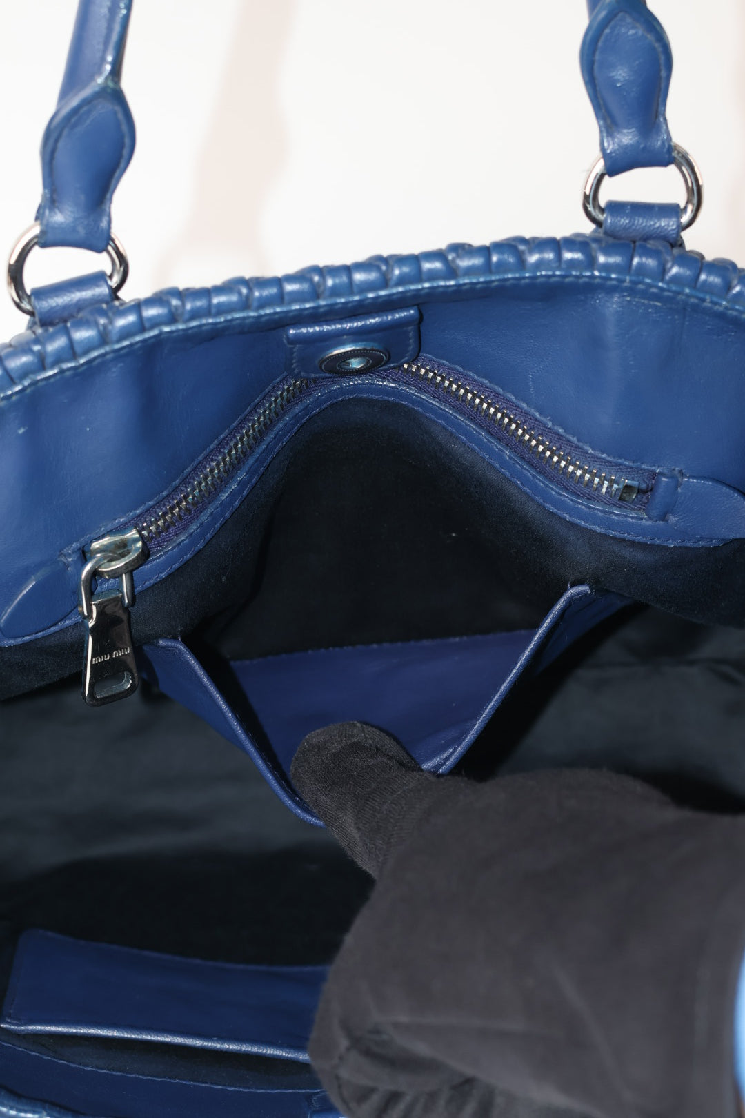 Miu Miu Tote Crystal Matelassé