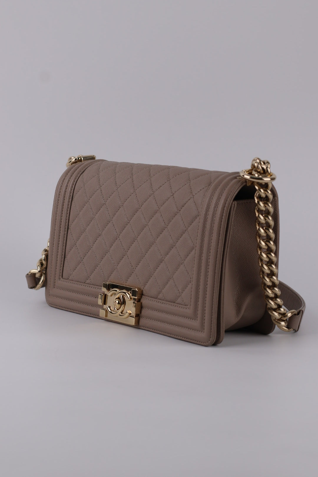 Chanel Boy Media Caviar