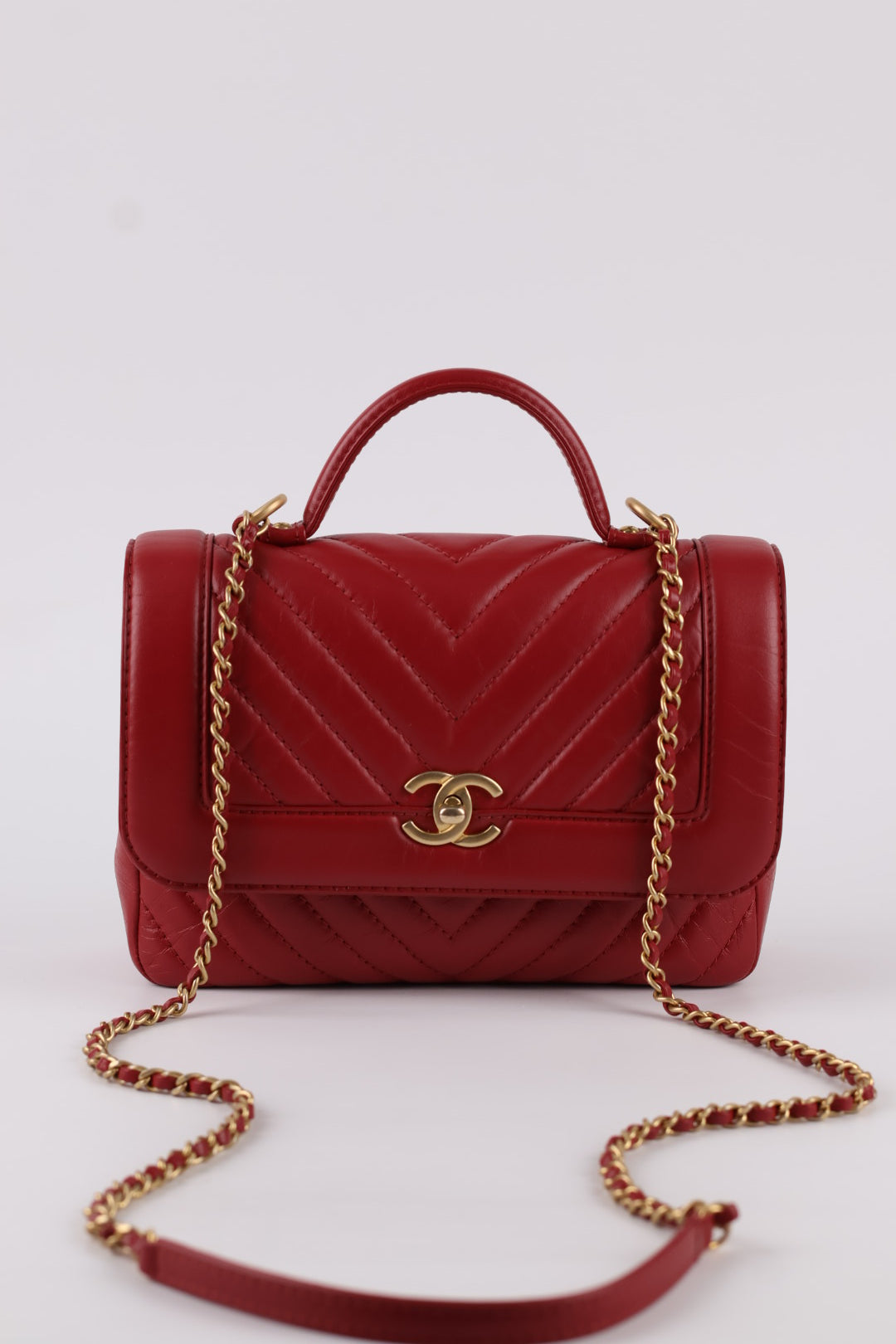 Chanel Classic Top Handle Matelassé