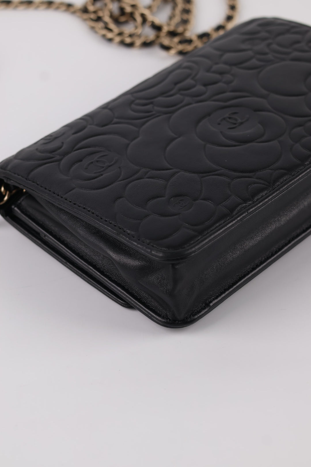 Chanel Woc in Pelle Camelia