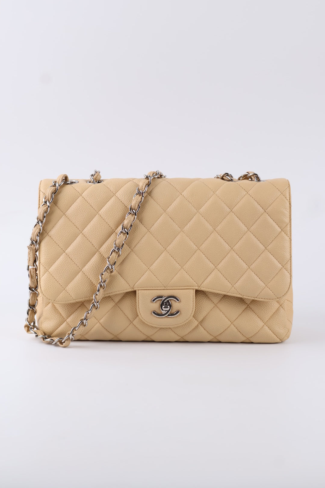 Chanel Timeless Jumbo Single Flap Caviar