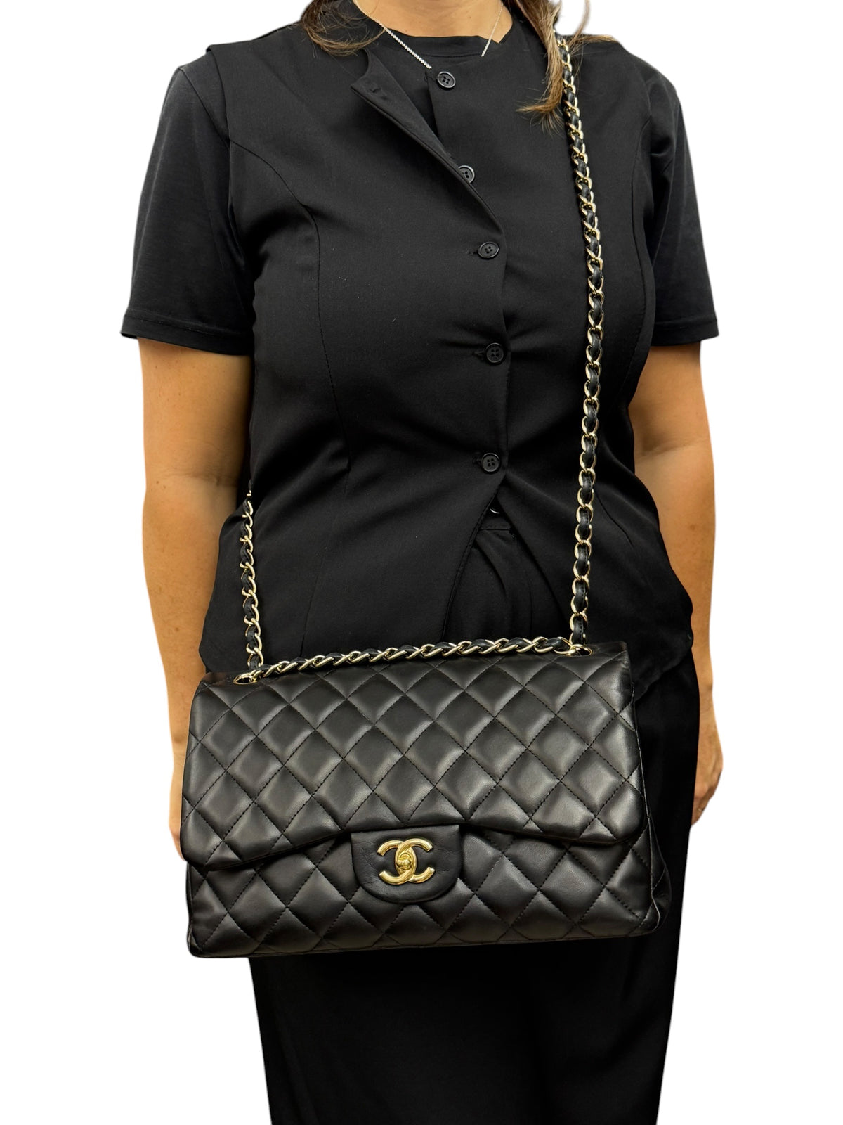 Chanel Timeless Jumbo Double Flap