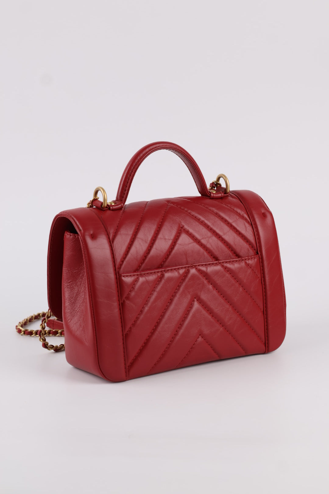 Chanel Classic Top Handle Matelassé