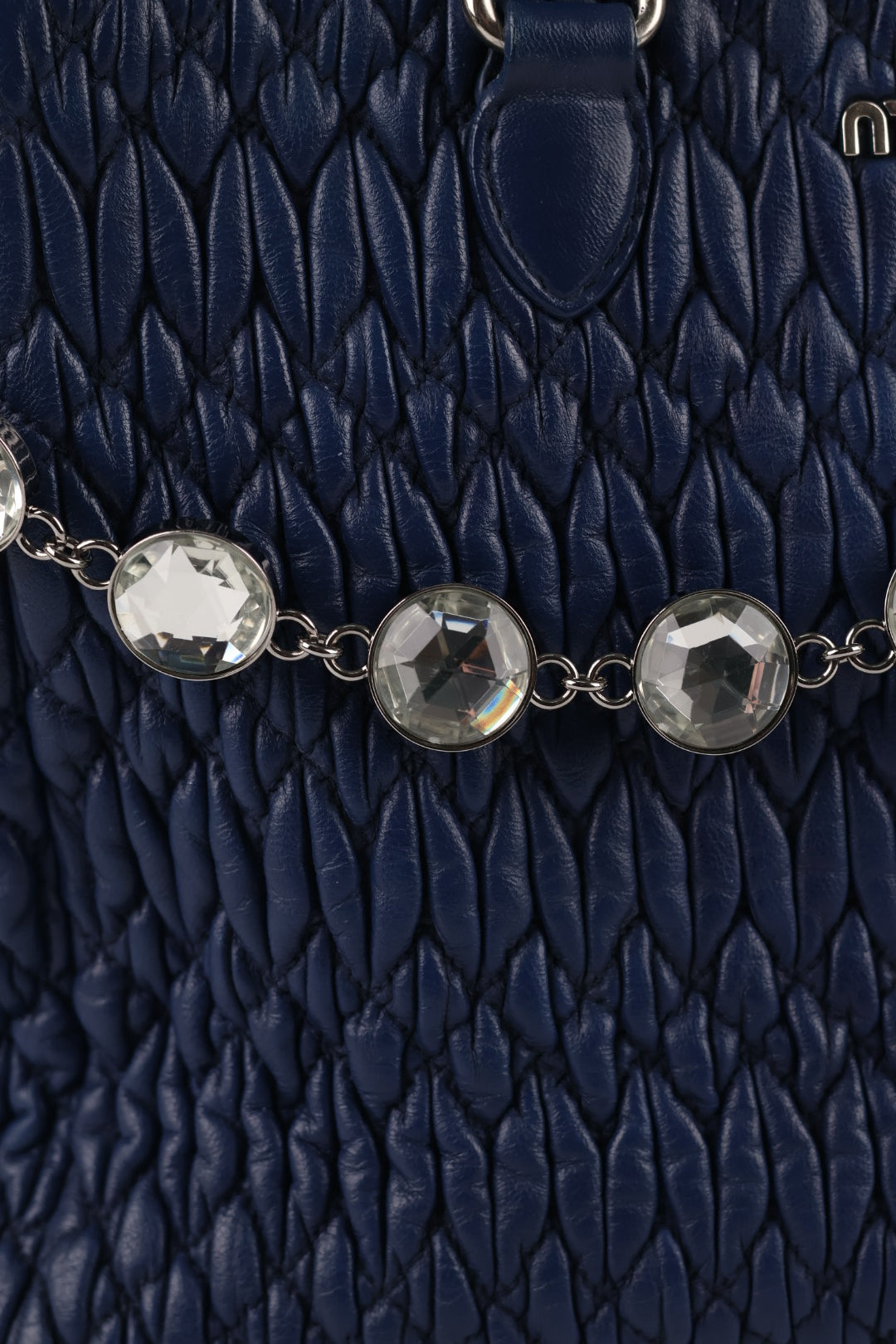 Miu Miu Tote Crystal Matelassé