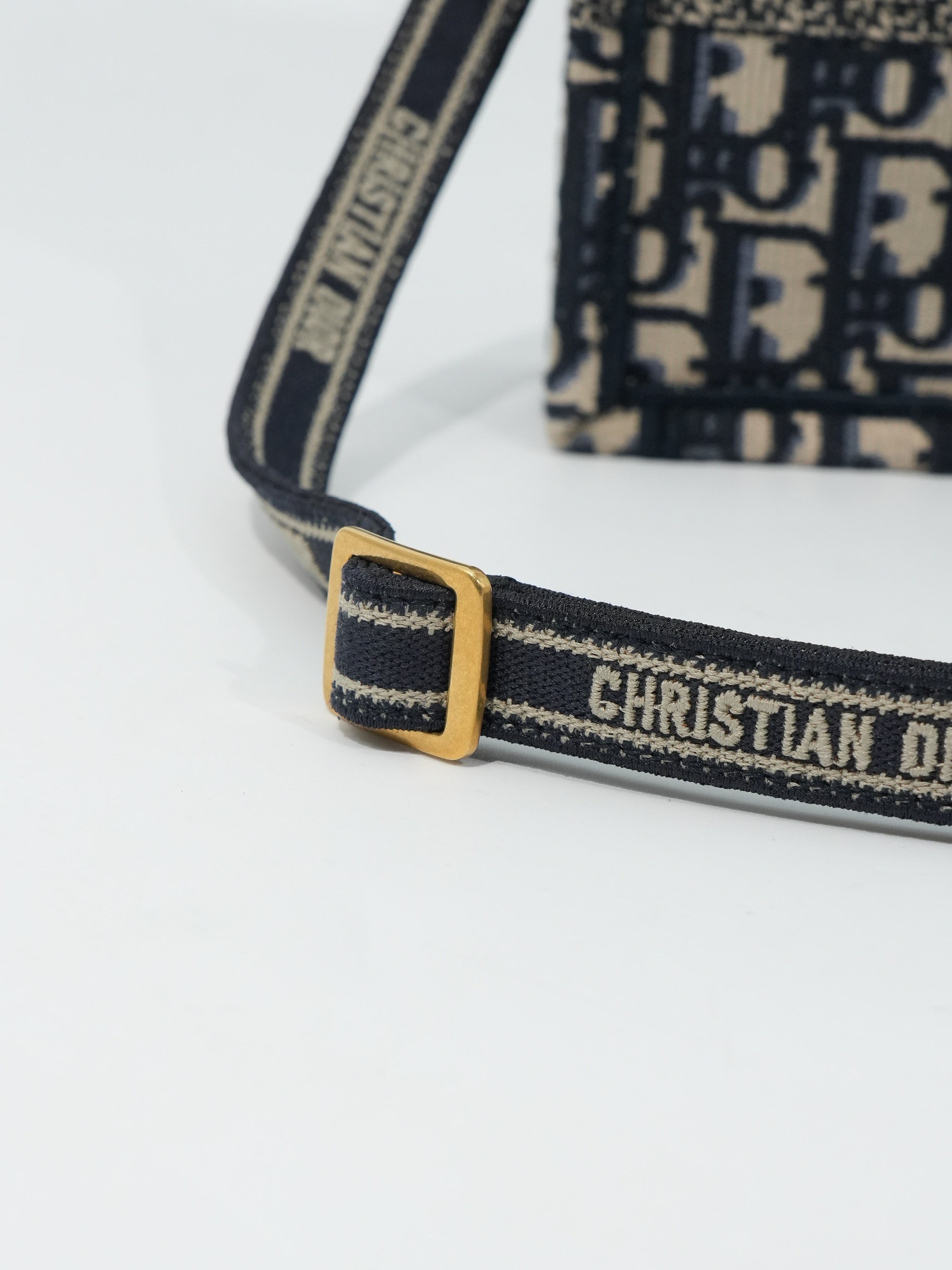 Dior Mini Book Tote in Jacquard Oblique