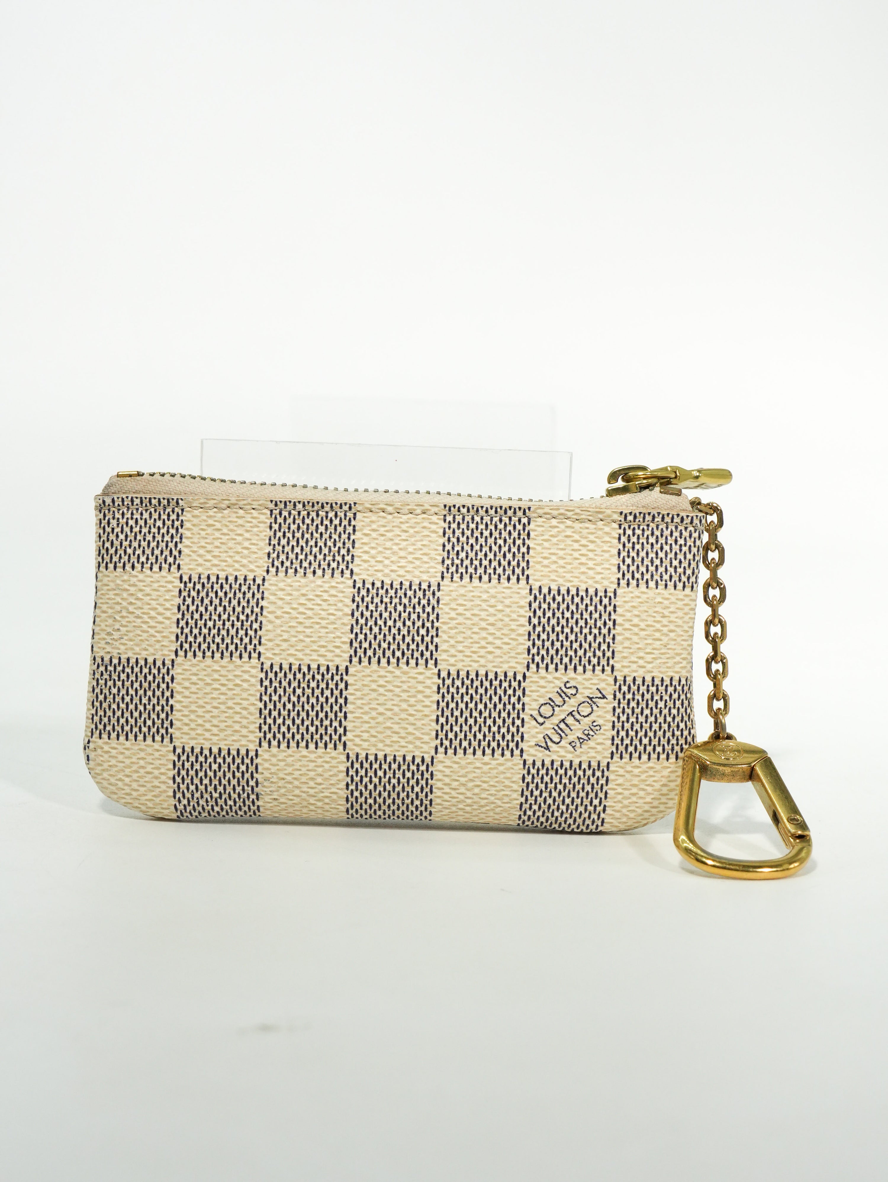 Louis Vuitton Key Pouch Damier Azur