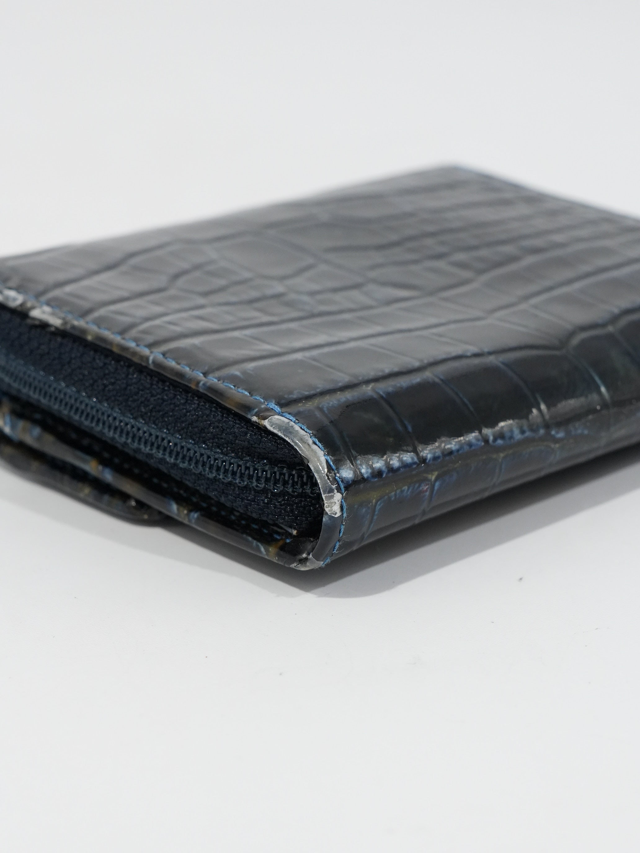 Dior Portafoglio Saddle Coccodrillo Vintage