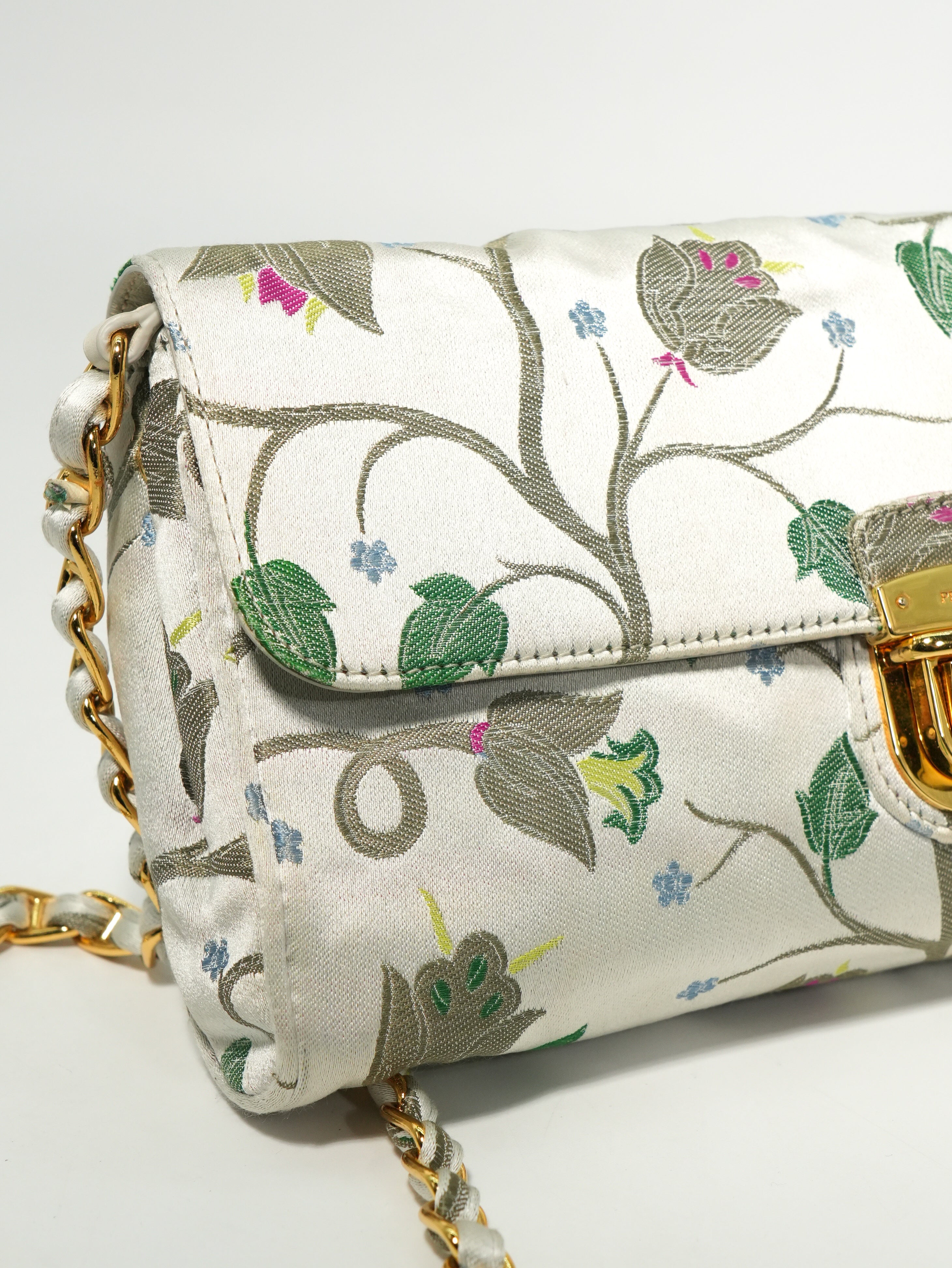 Prada Jacquard Bag Floreale