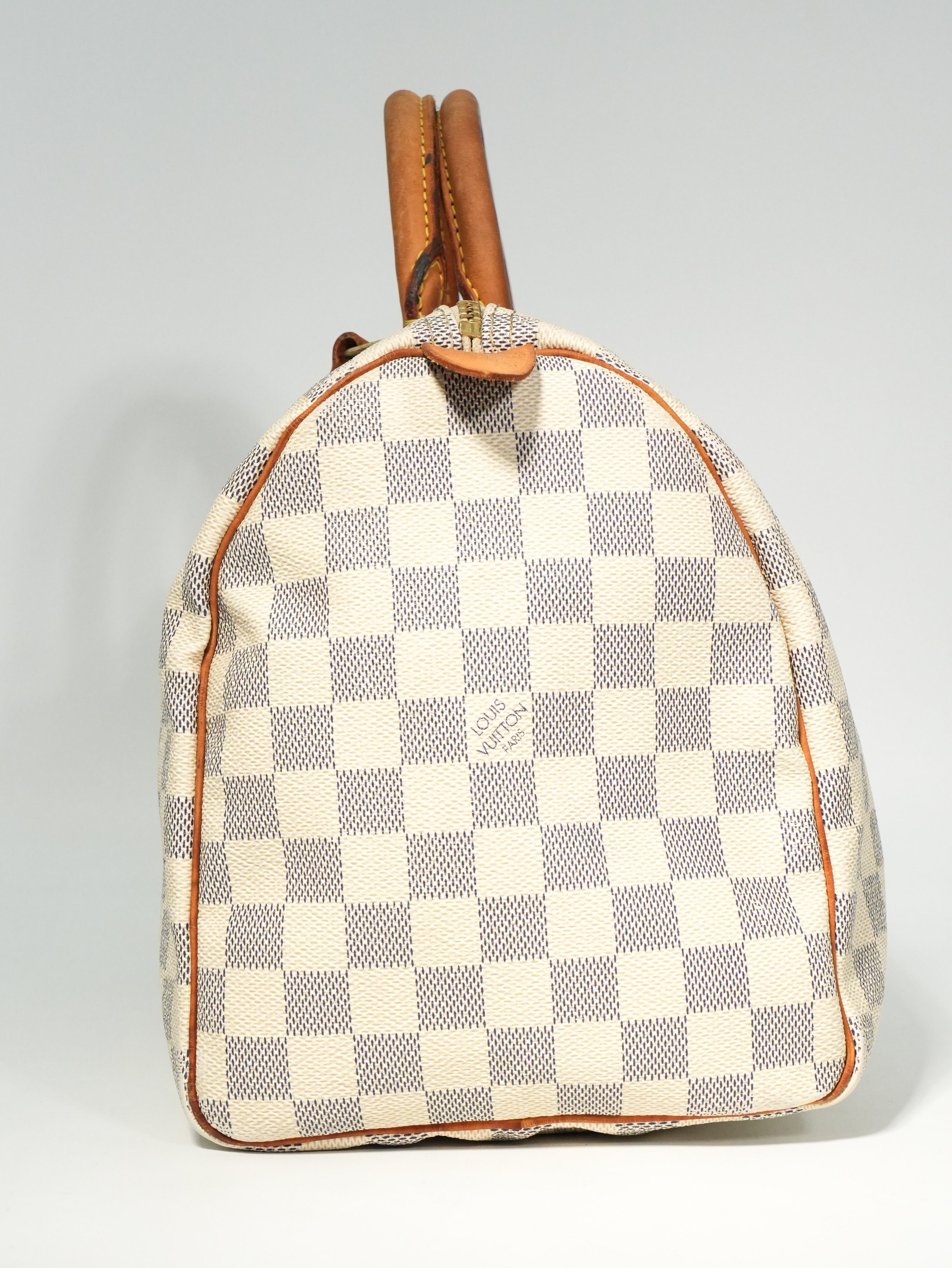 Louis Vuitton Speedy 30 Damier Azur