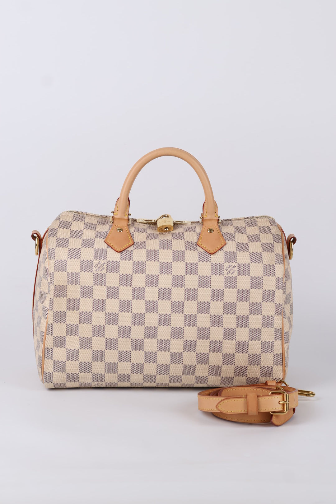 Louis Vuitton Speedy 30 Bandoulière Damier Azur