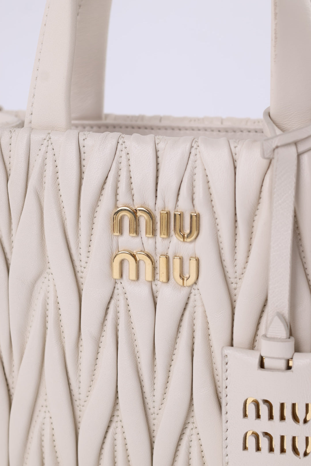 Miu Miu Mini Tote Matelassé
