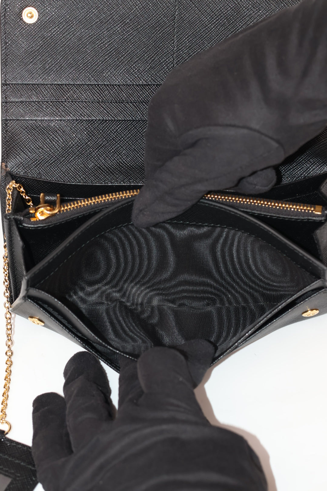 Prada Portafoglio Grande Saffiano
