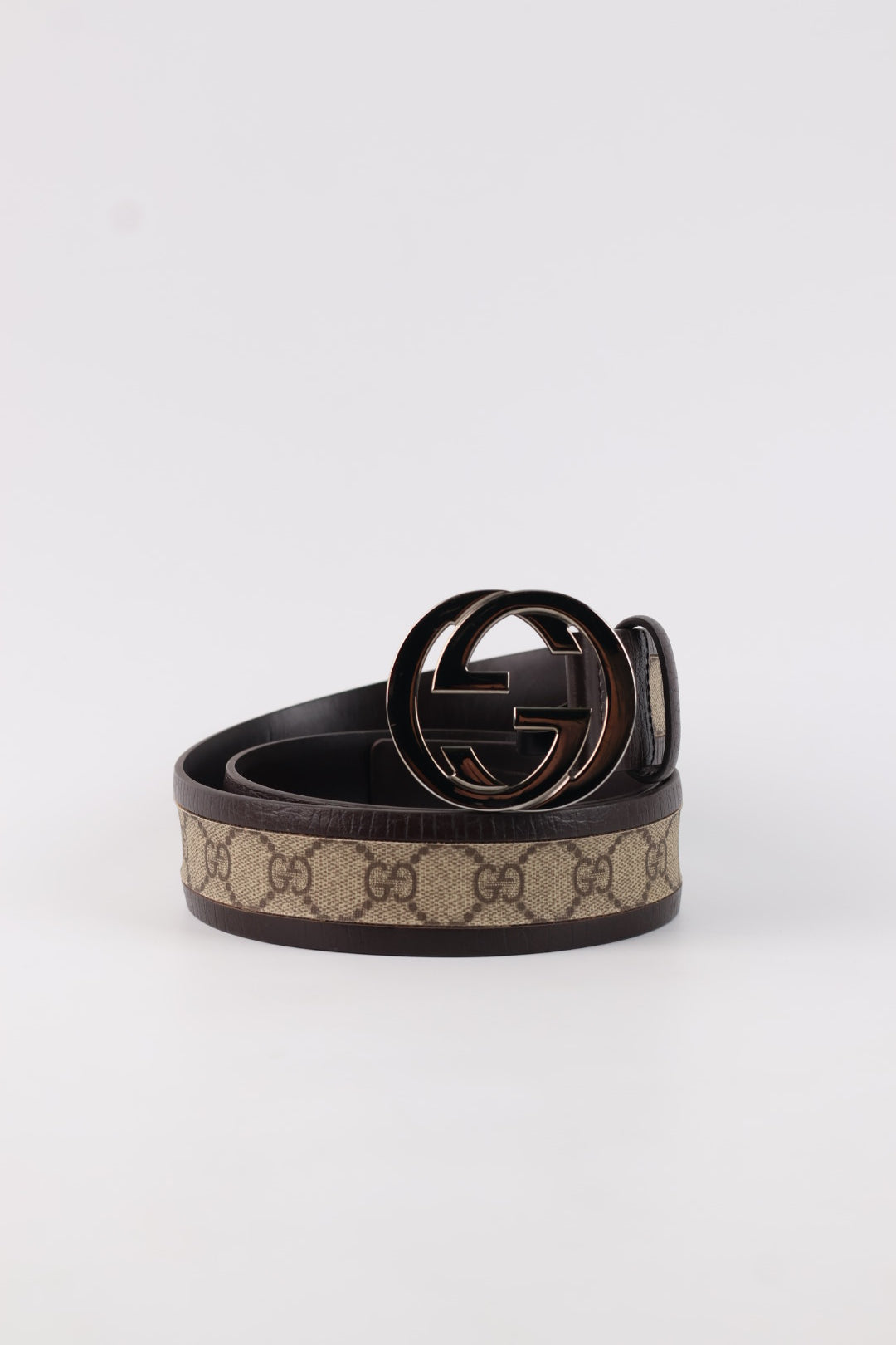 Gucci Cintura Interlocking GG Supreme