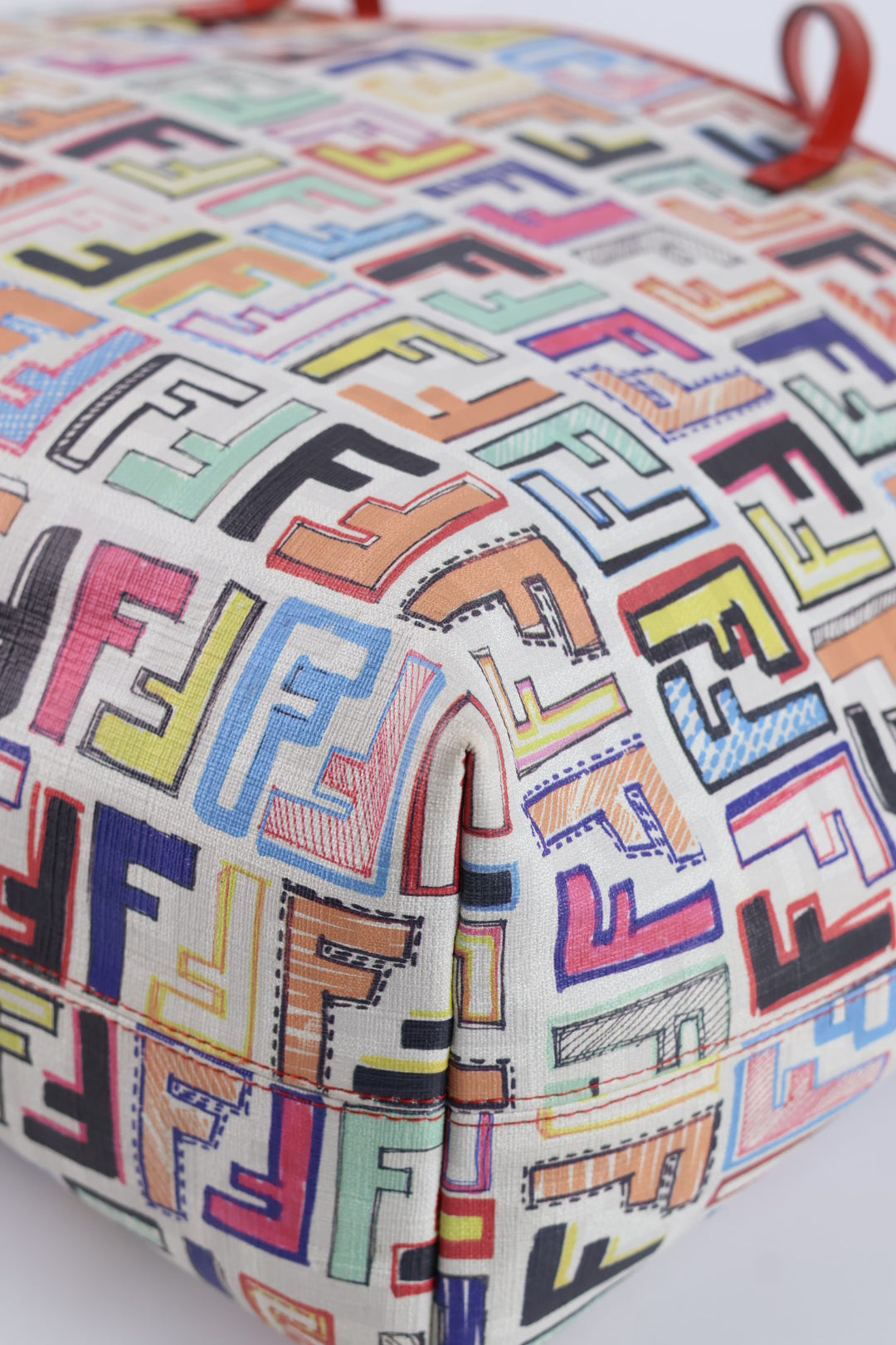 Fendi Shopping FF Logo Multicolor