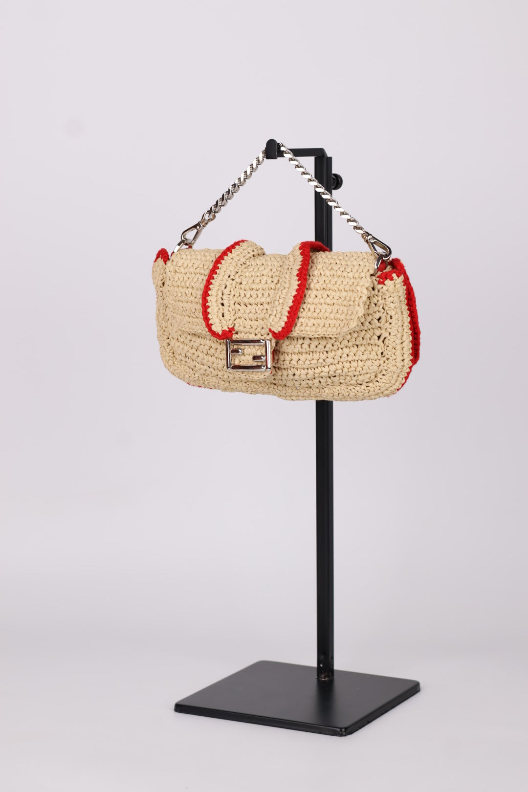 Fendi Mini Baguette Rafia
