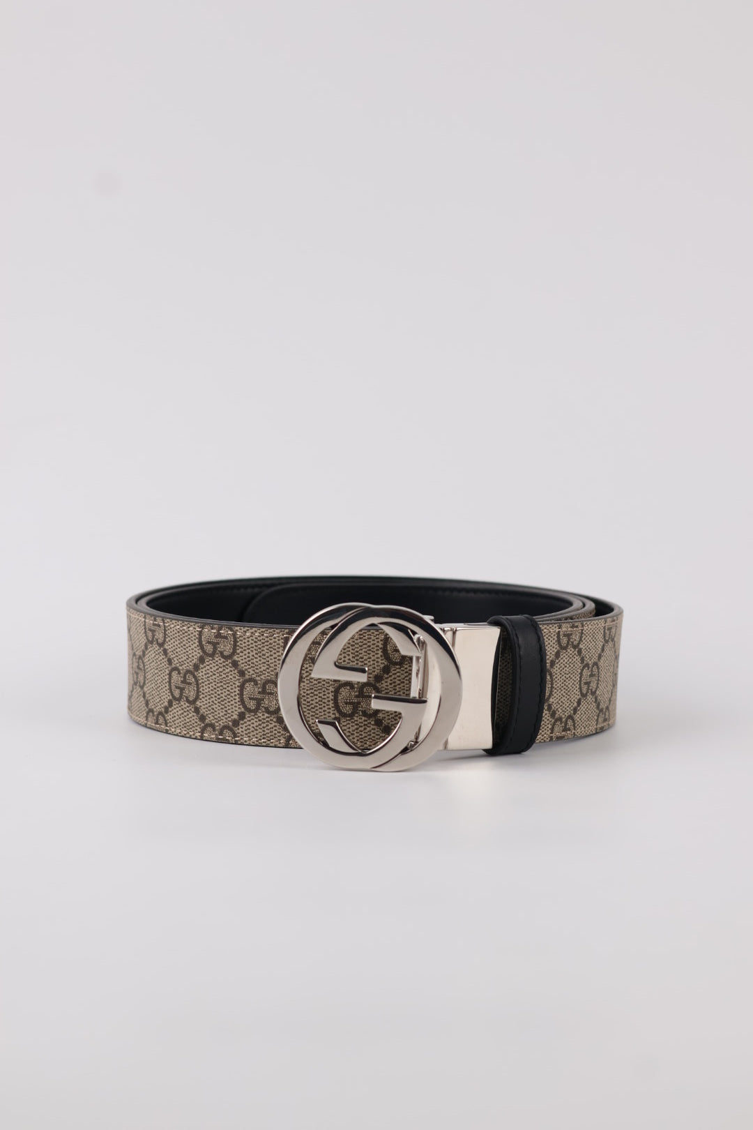 Gucci Cintura Interlocking GG Supreme