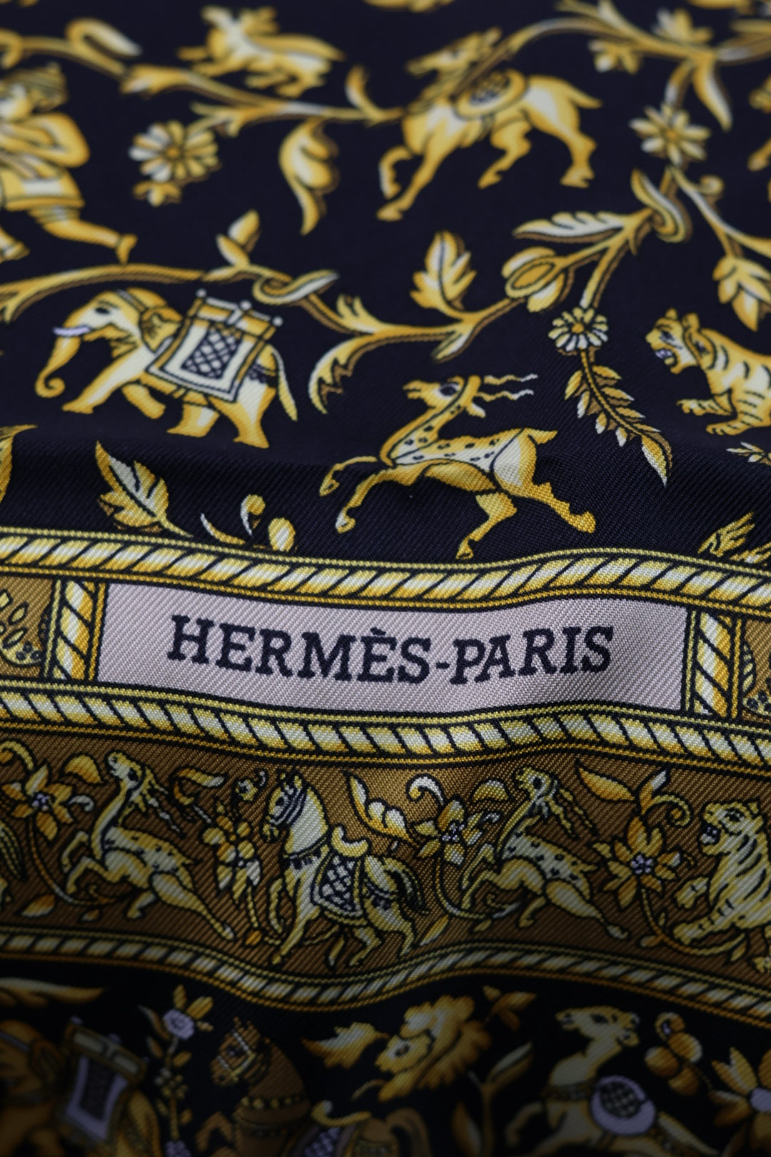 Hermès Carré Chasse en Inde