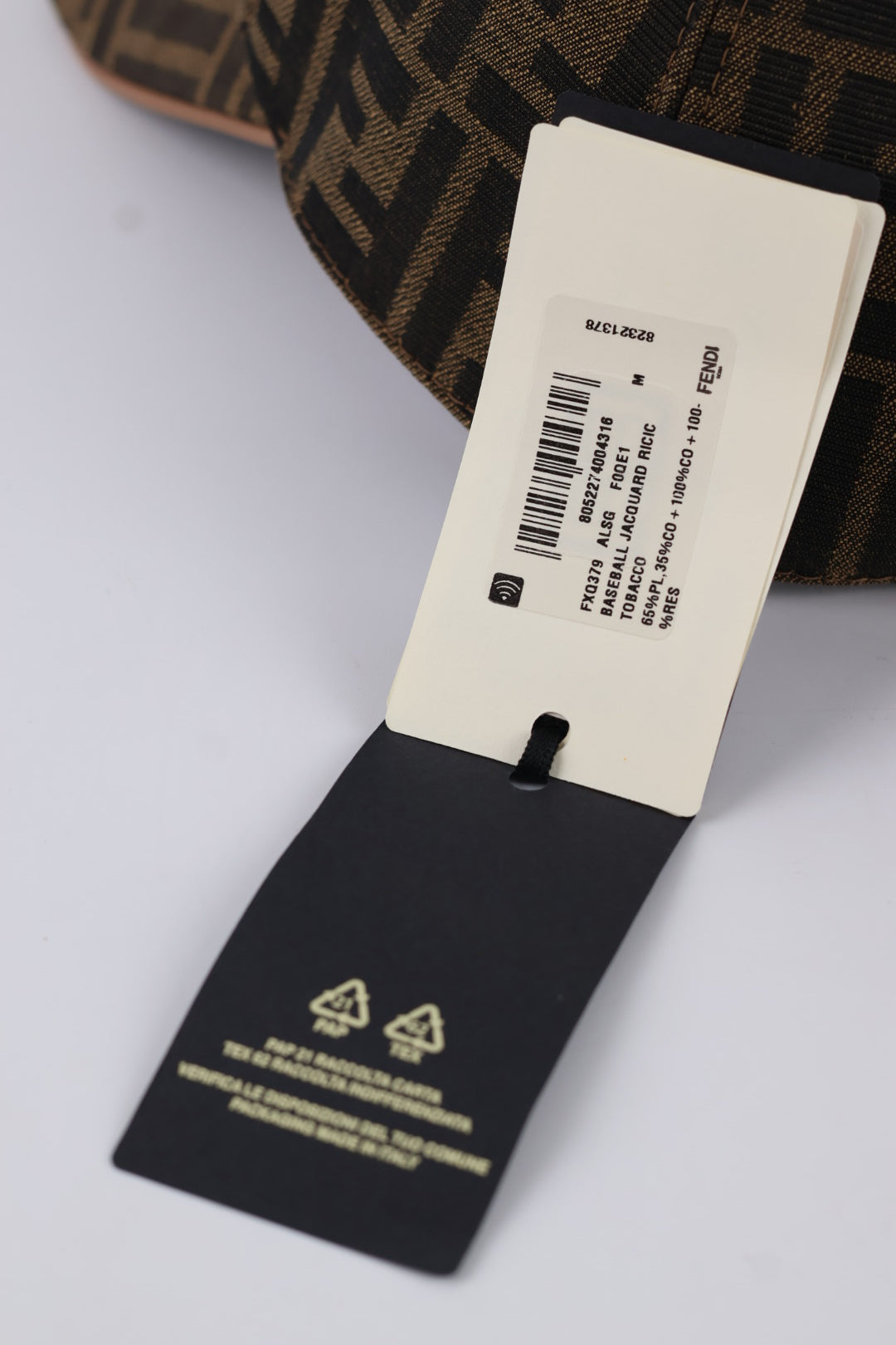 Fendi Cappello Baseball FF Logo