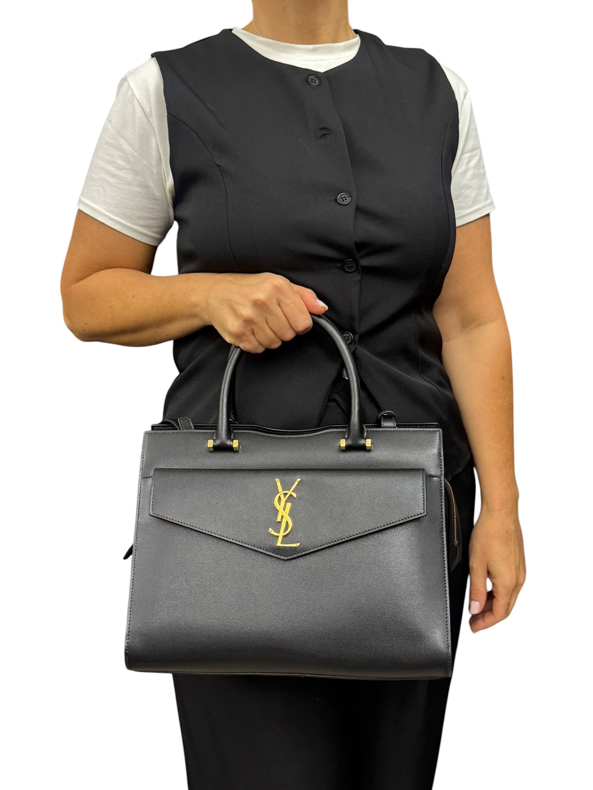 Saint Laurent Tote Uptown Media