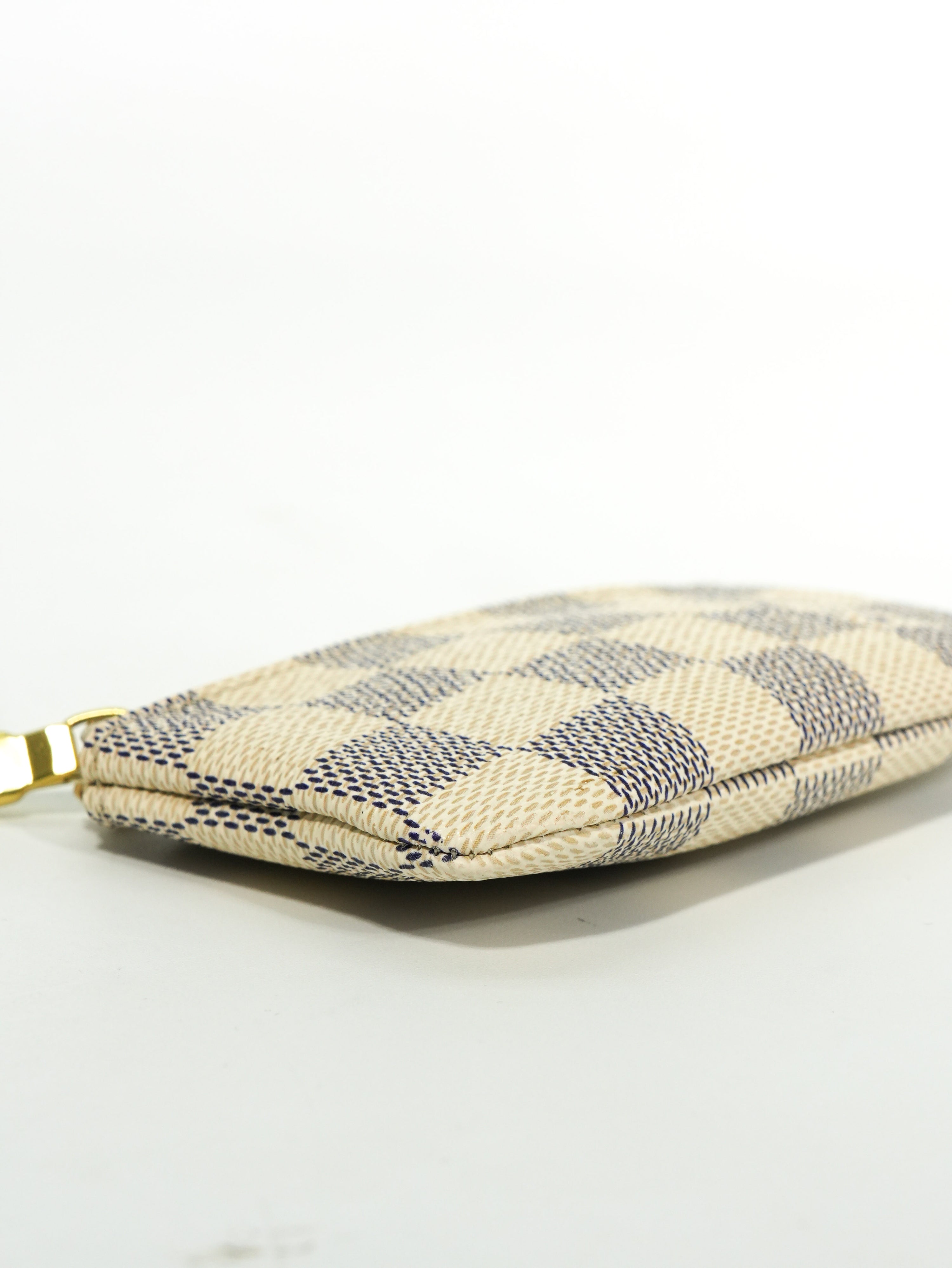 Louis Vuitton Key Pouch Damier Azur
