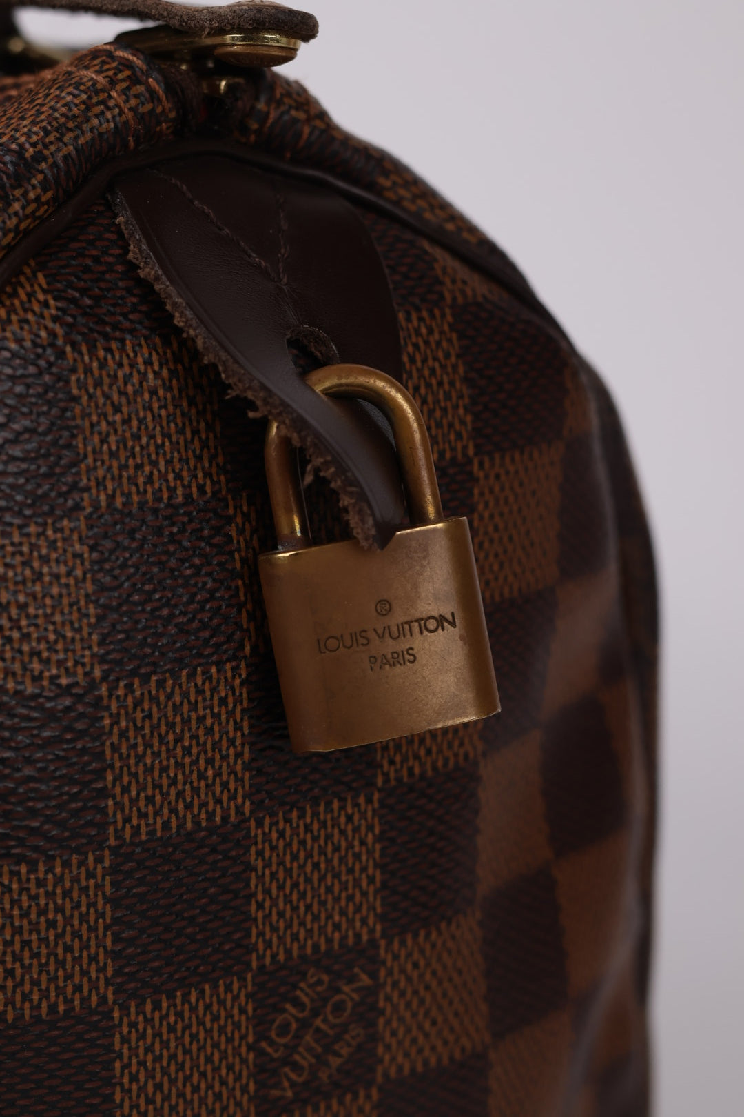 Louis Vuitton Speedy 25 Damier Ébène con Tracolla